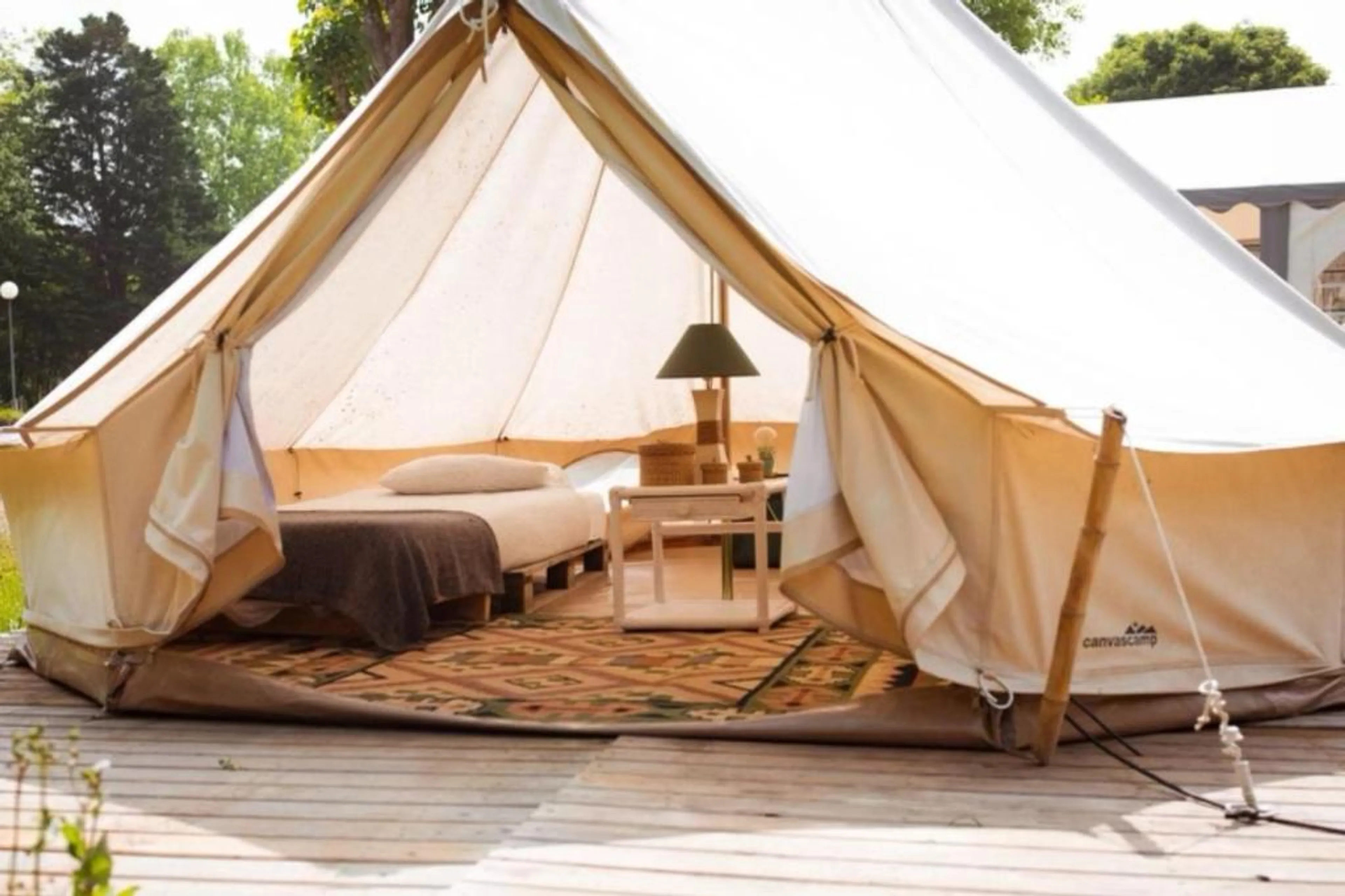 Privates Tipi-Zelt mit zwei Einzelbetten - 3