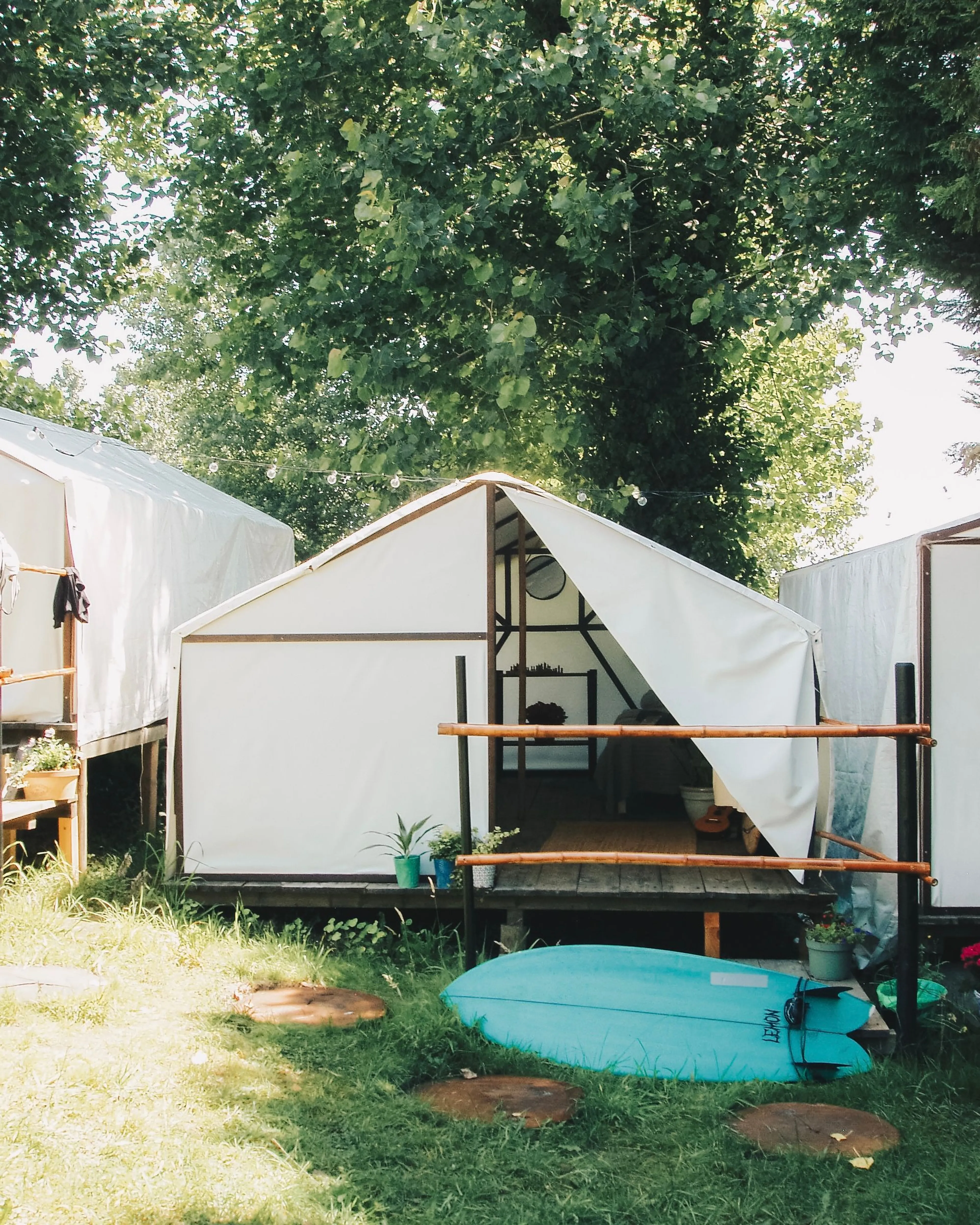 Geteiltes Glamping-Zelt - 1