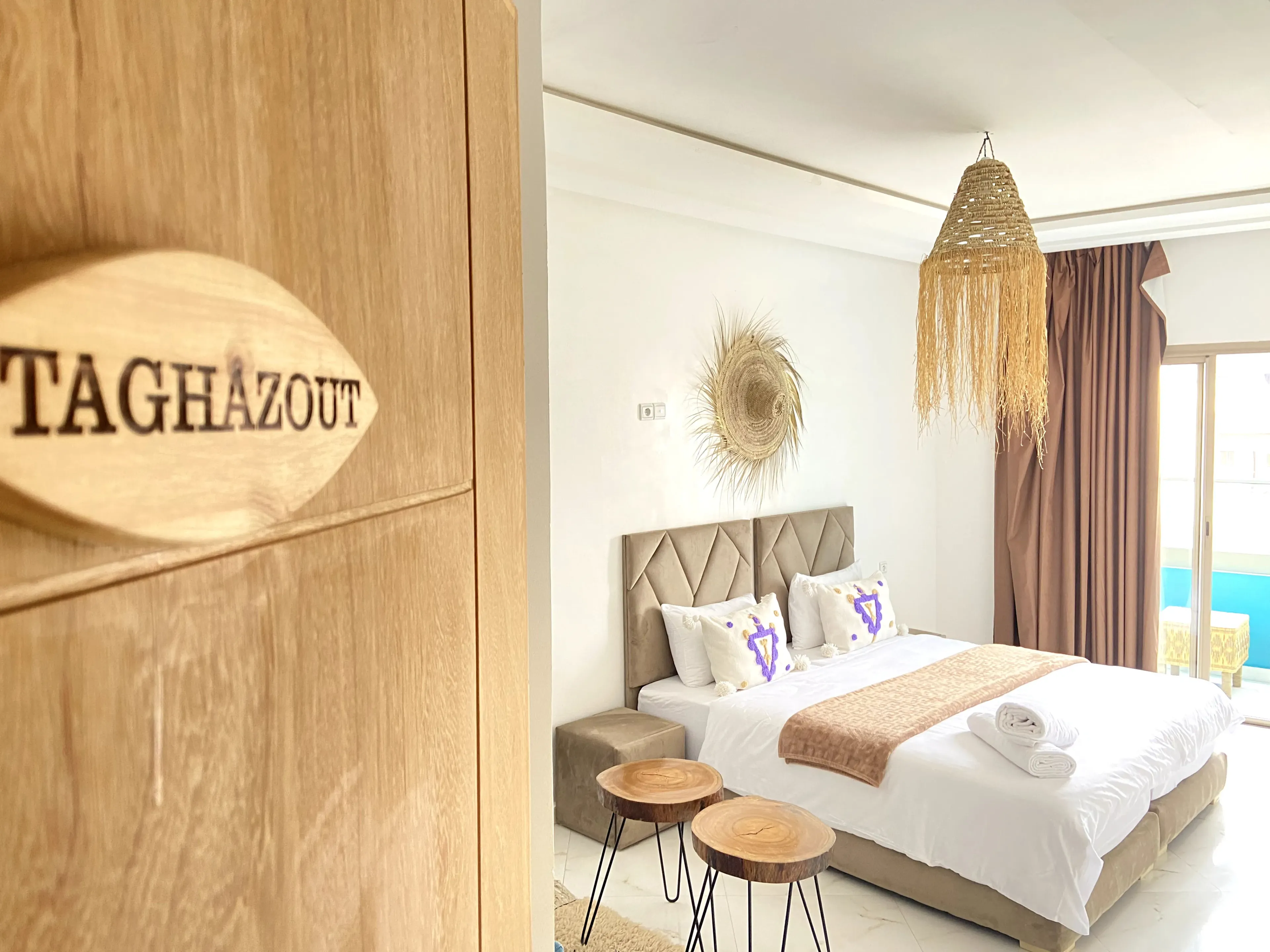 Doppelzimmer mit Balkon Taghazout - 3