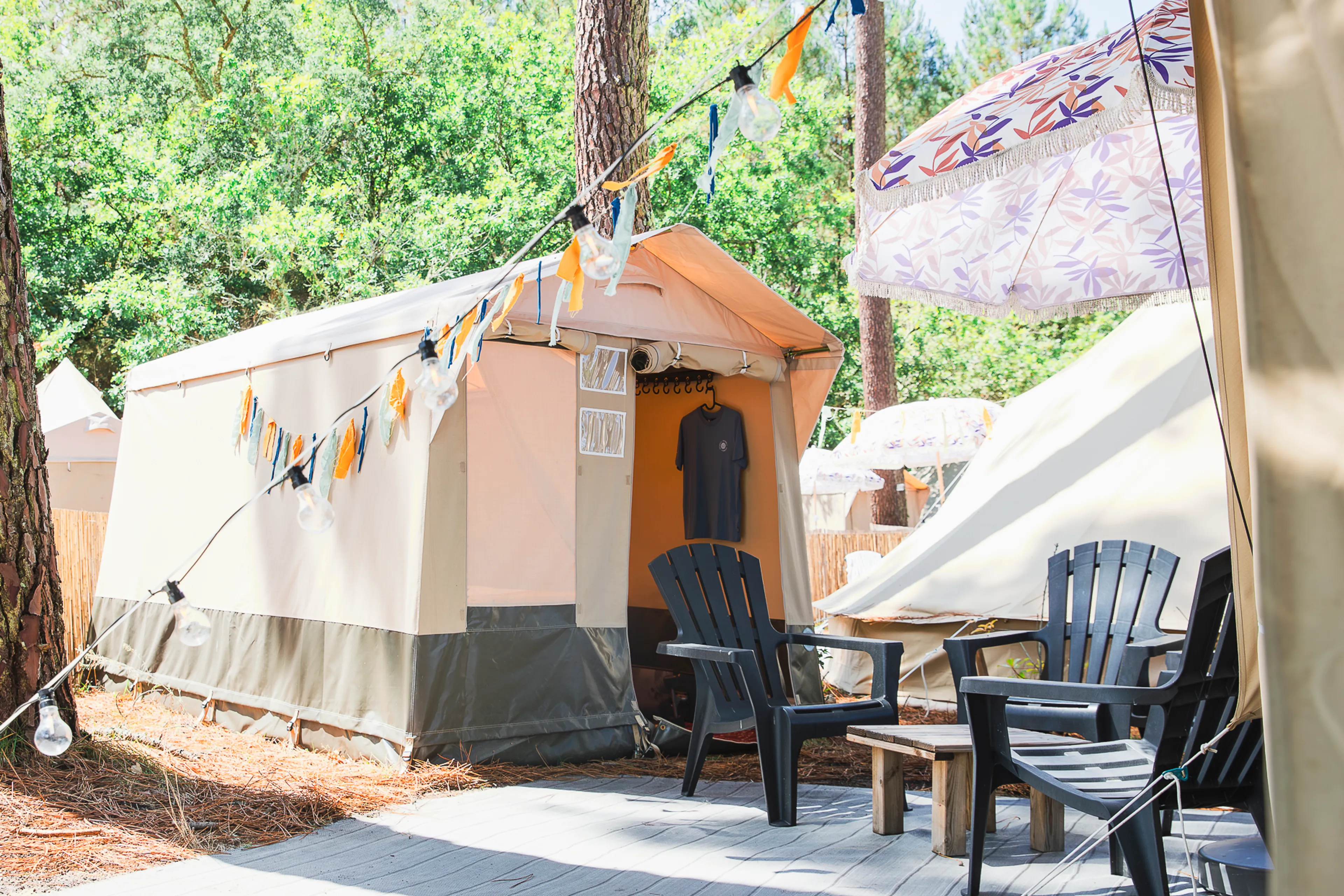 Familien-Tipi + Bungalowzelt - 4