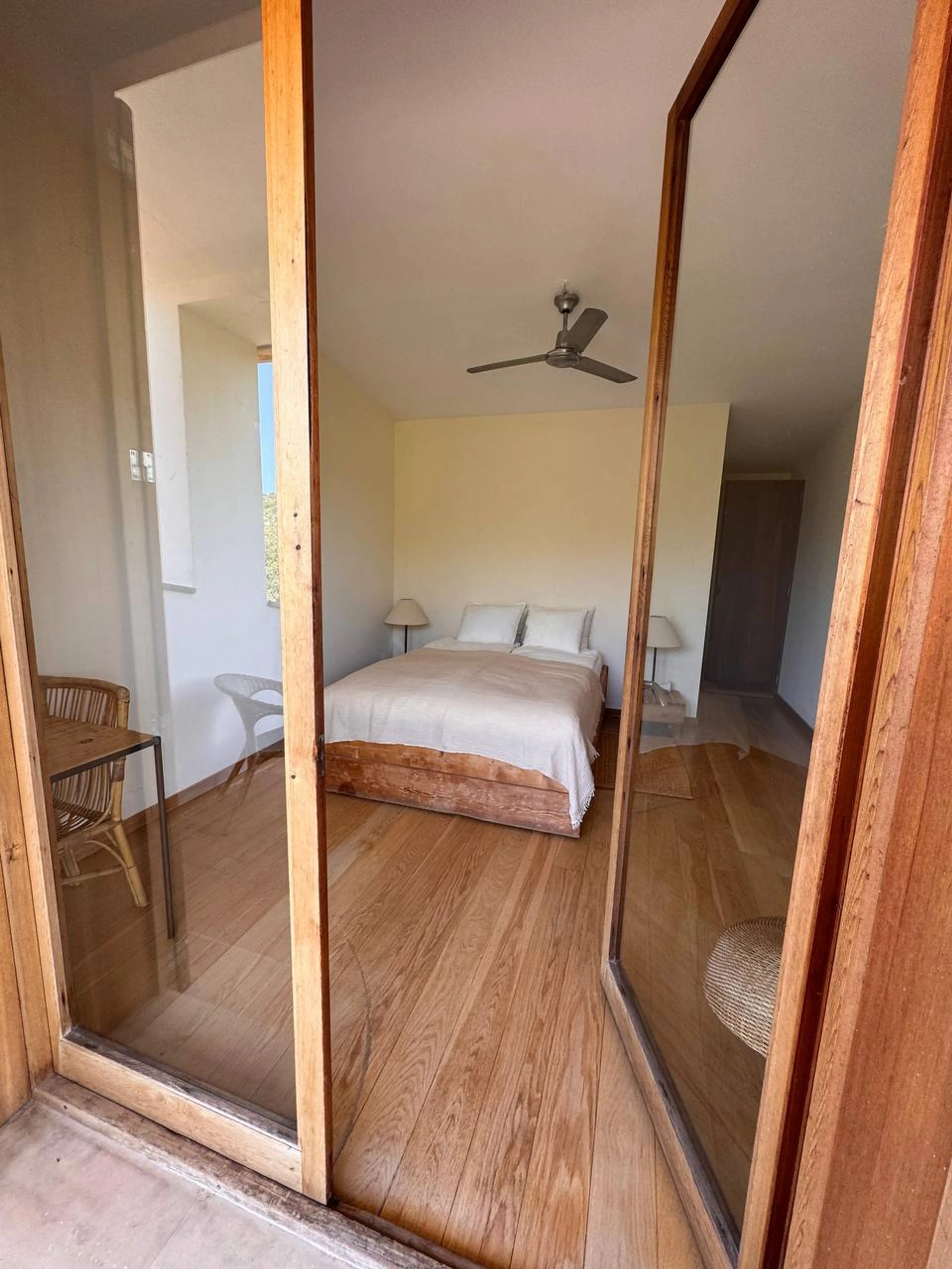 Einzelzimmer mit privatem Bad und Terrasse - 1