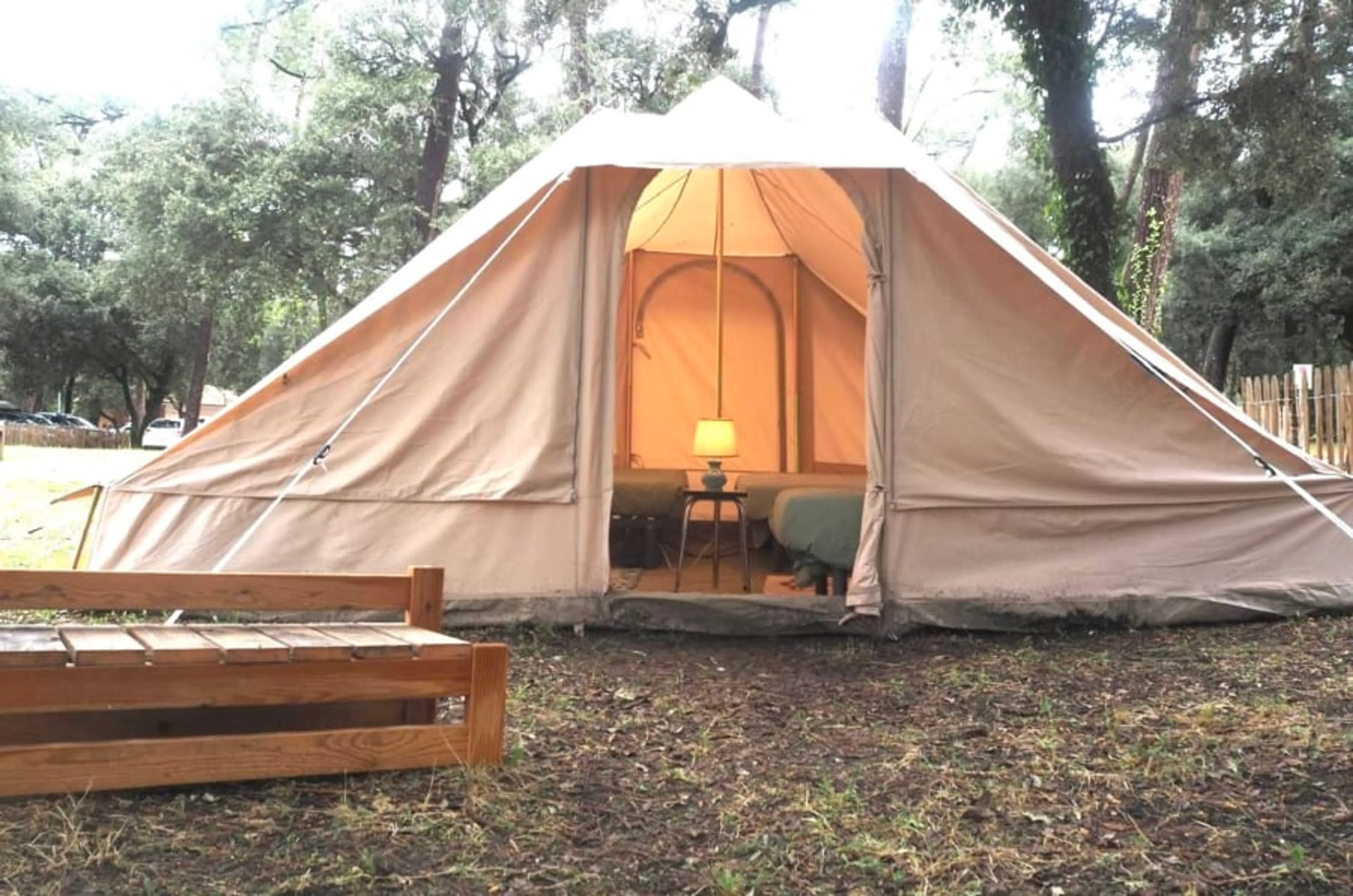 Geteiltes Tipi-Zelt - 2