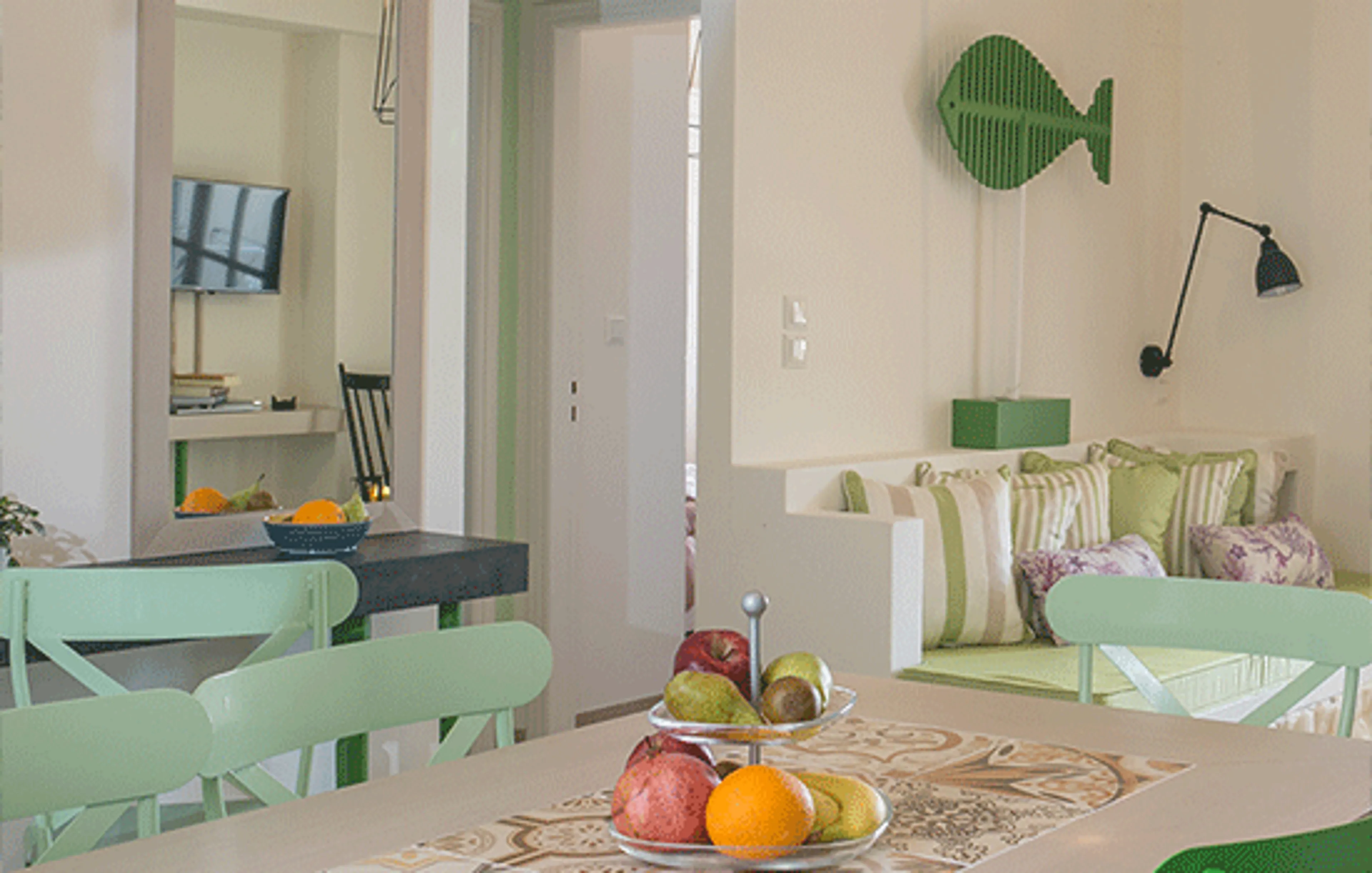 Green Apartment - Twin Room - 2