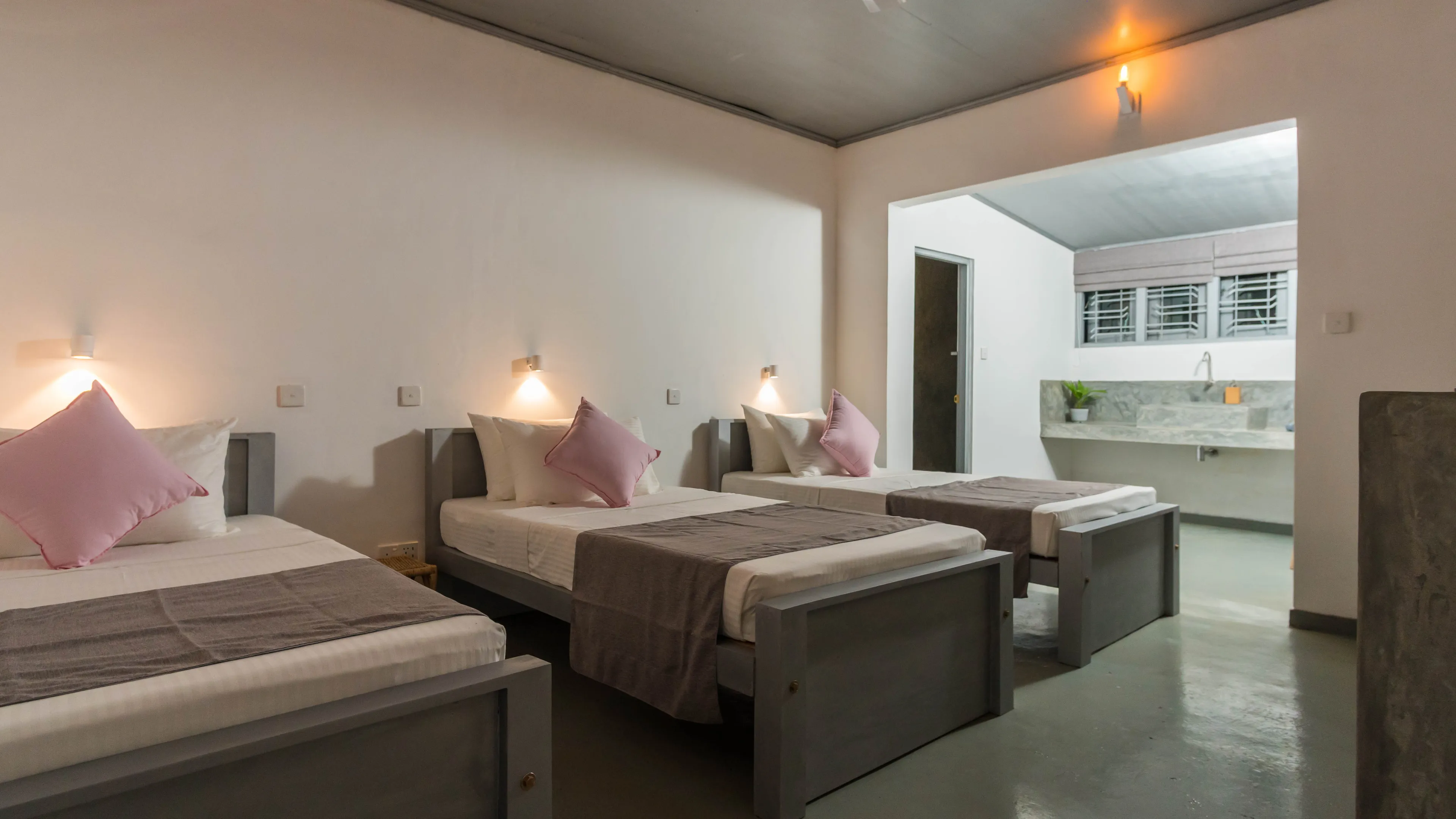 Geteiltes 3-Bettzimmer - 1