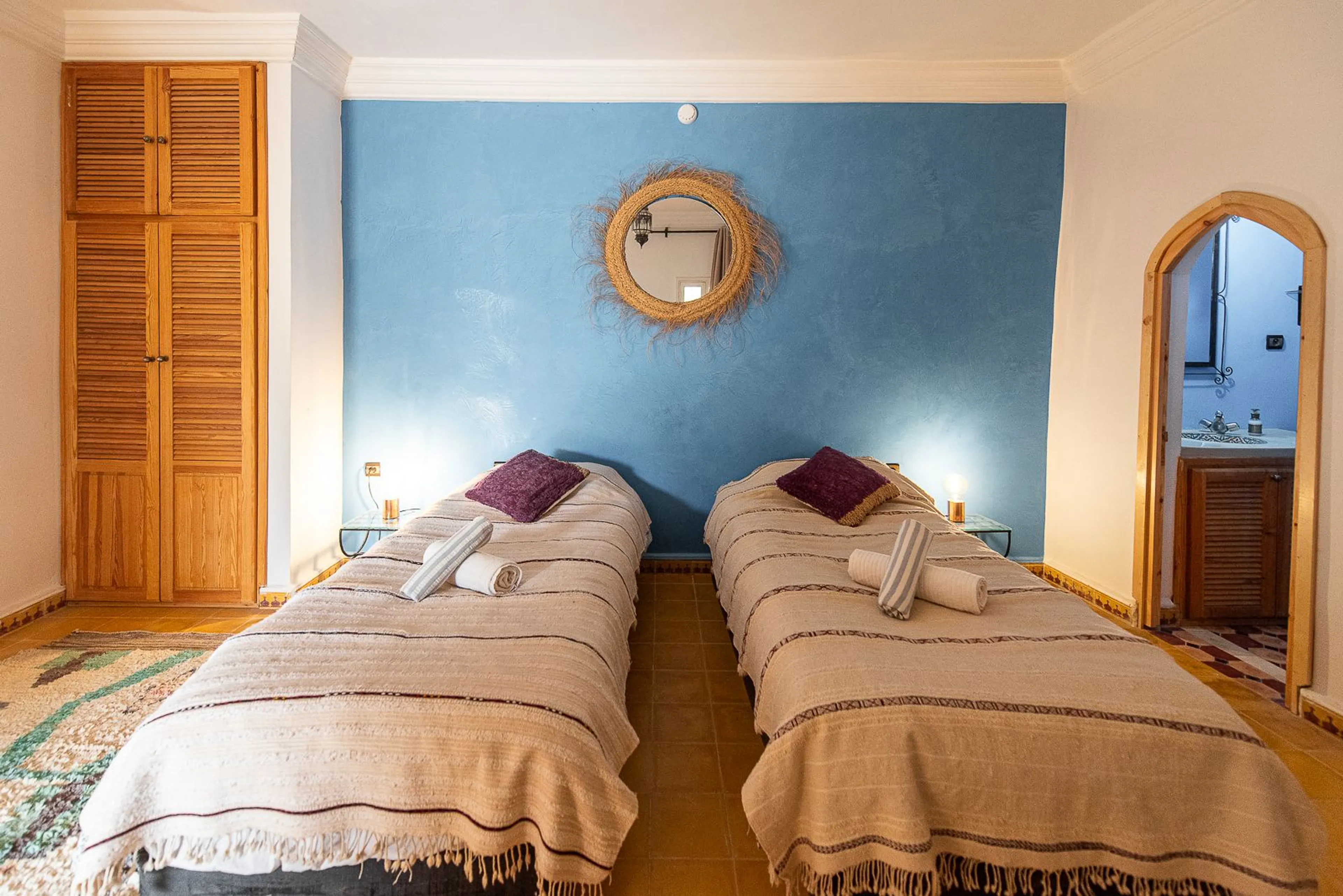 Privates Argan Doppel-/ Zweibettzimmer - 1