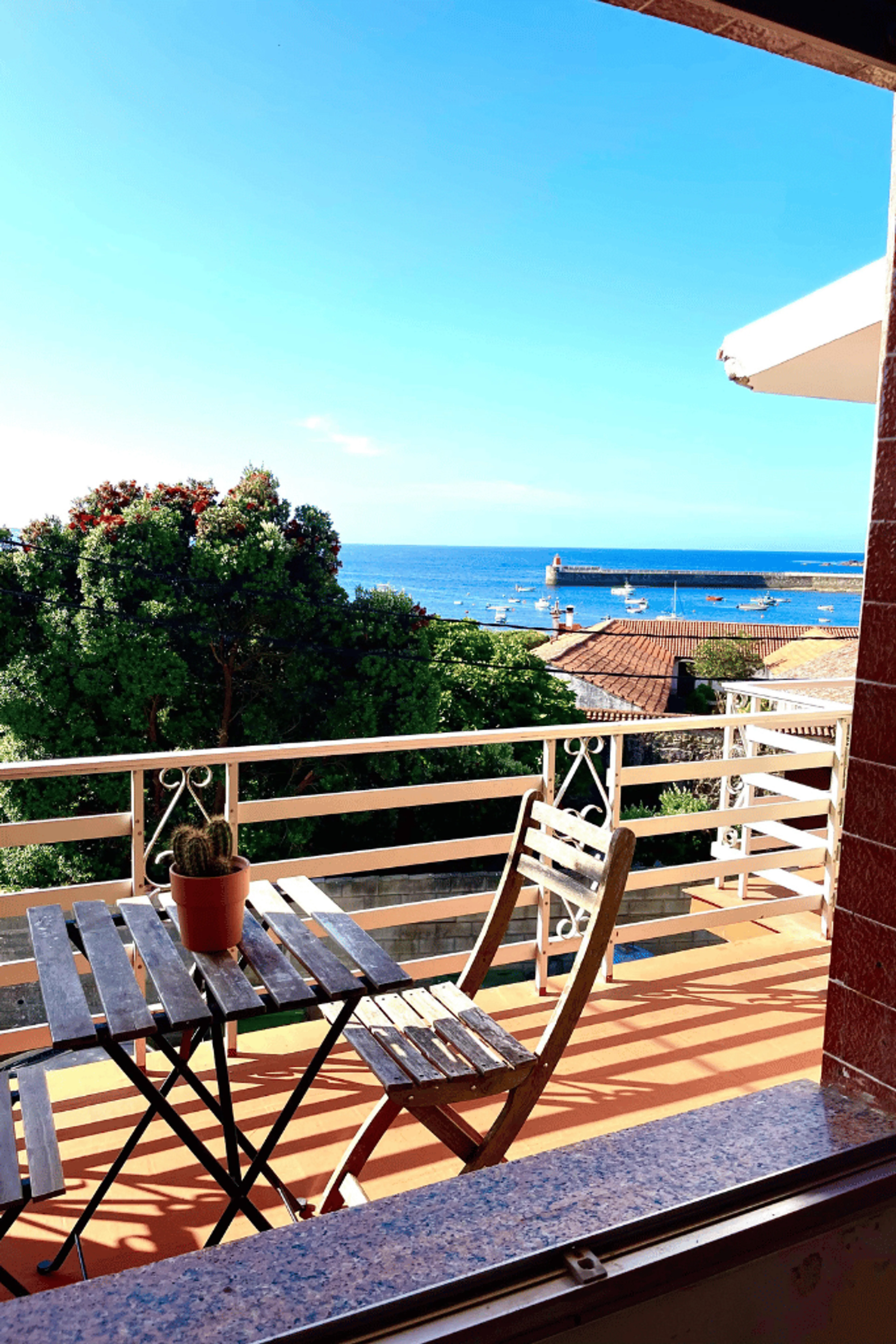 Familien-/Gruppenzimmer mit Meerblick und Balkon - 1