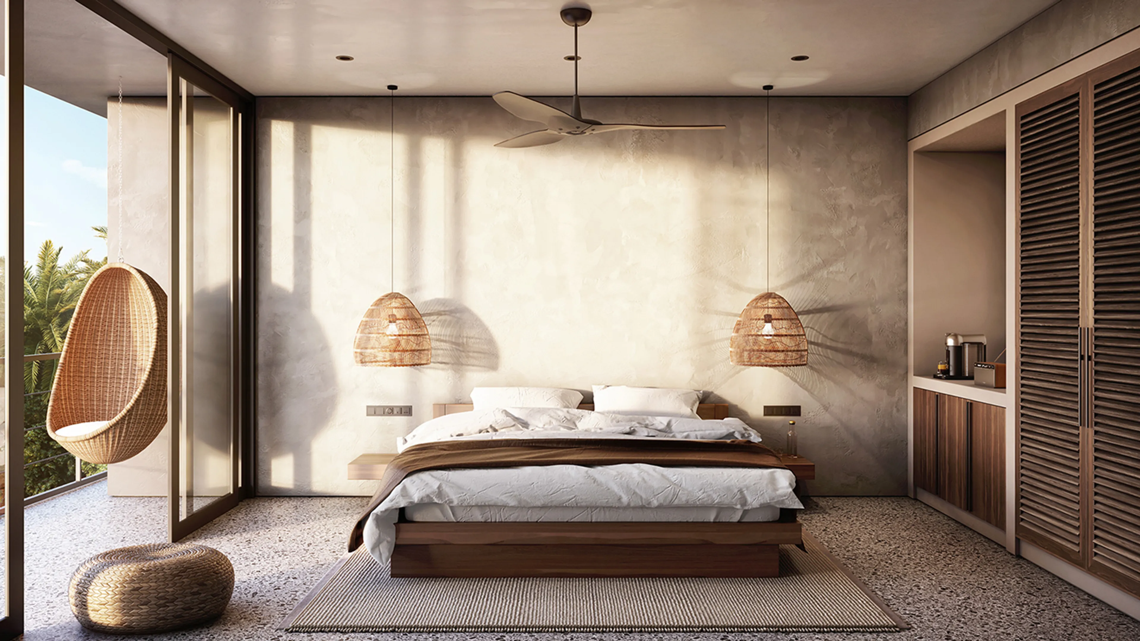 Doppelzimmer mit Bad und Balkon - 1
