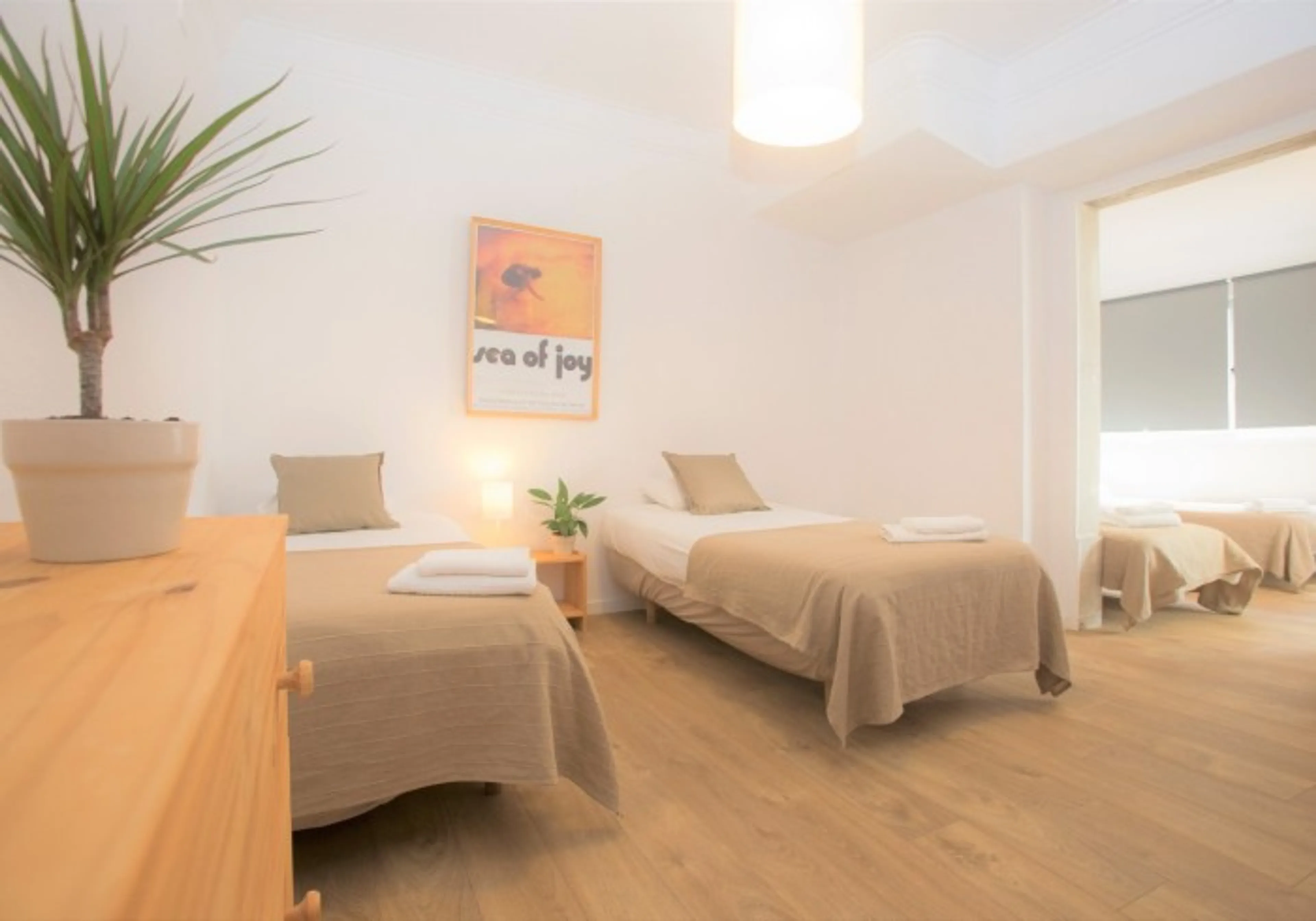 4-Bett-Zimmer mit eigenem Bad - 1