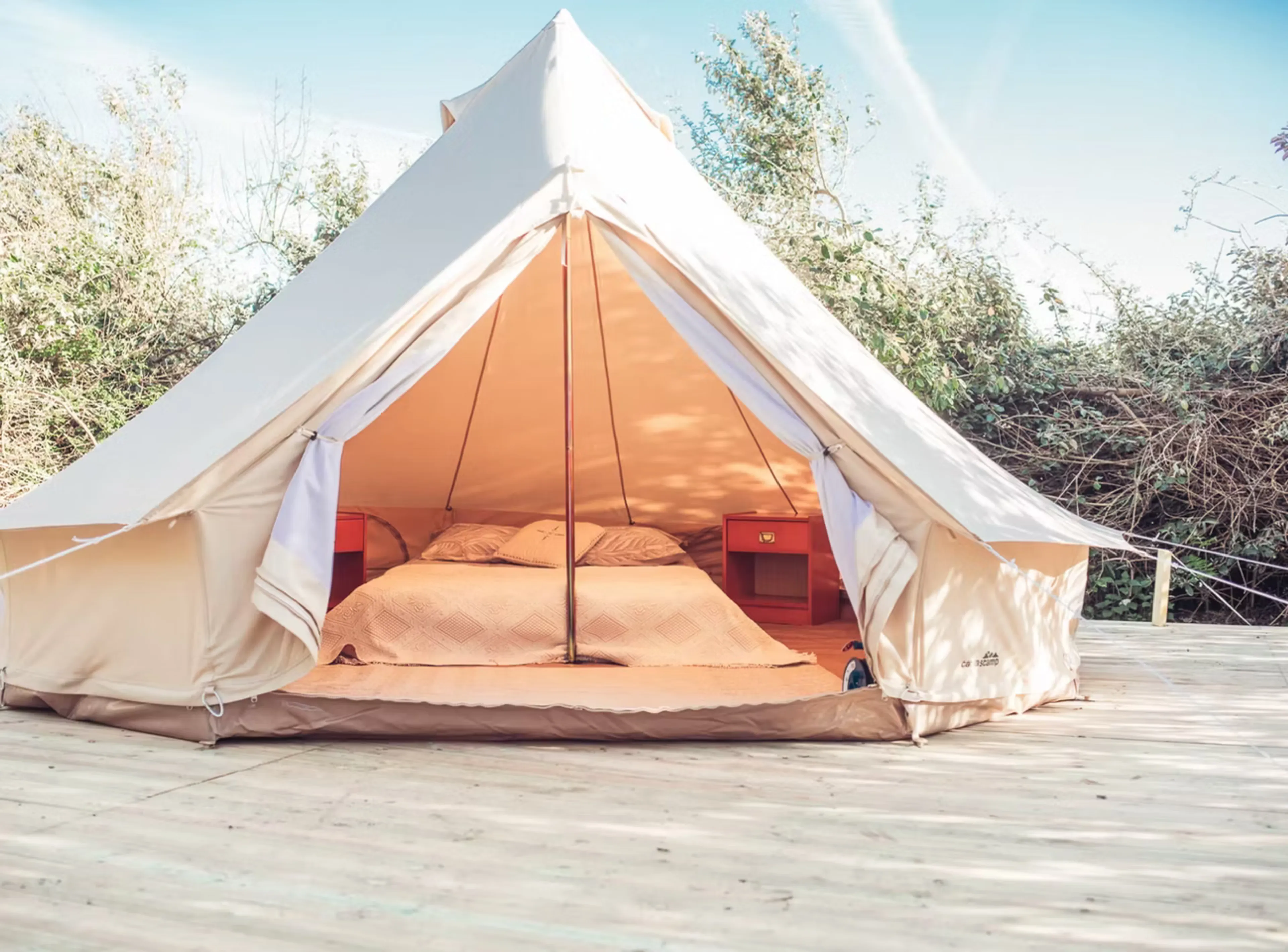 Doppelbett-Tipi - 1