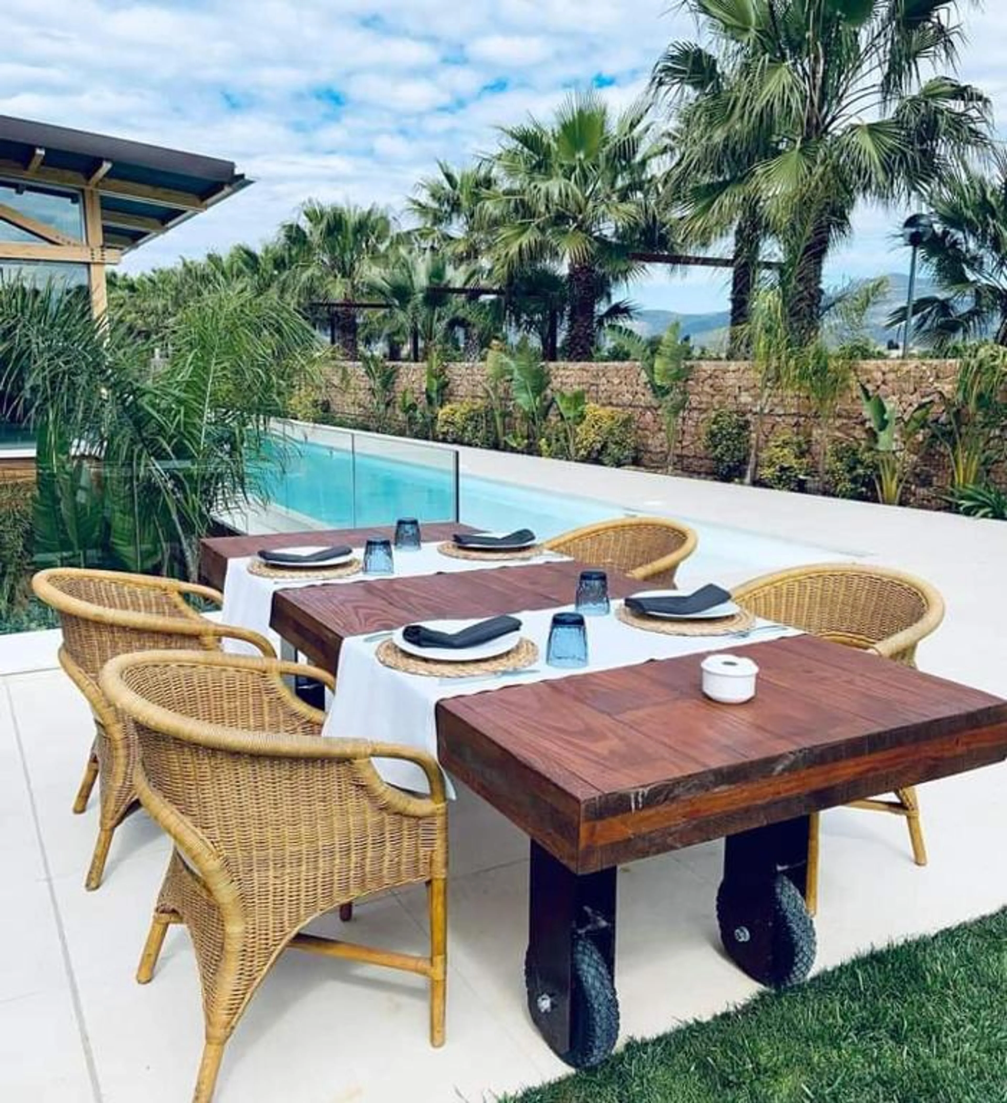 Zimmer mit Terrasse und Whirlpool im Hotel - 4