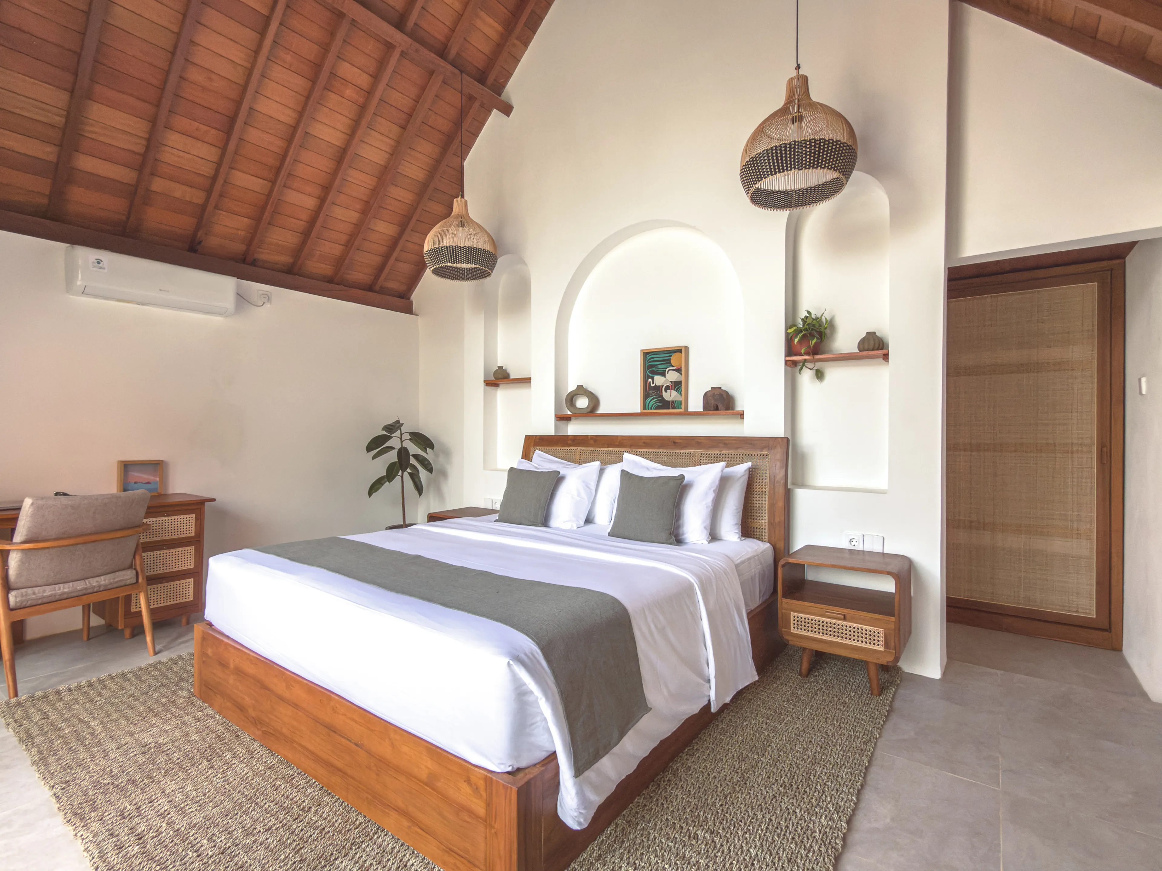 Privater Bungalow mit Doppelbett - 1