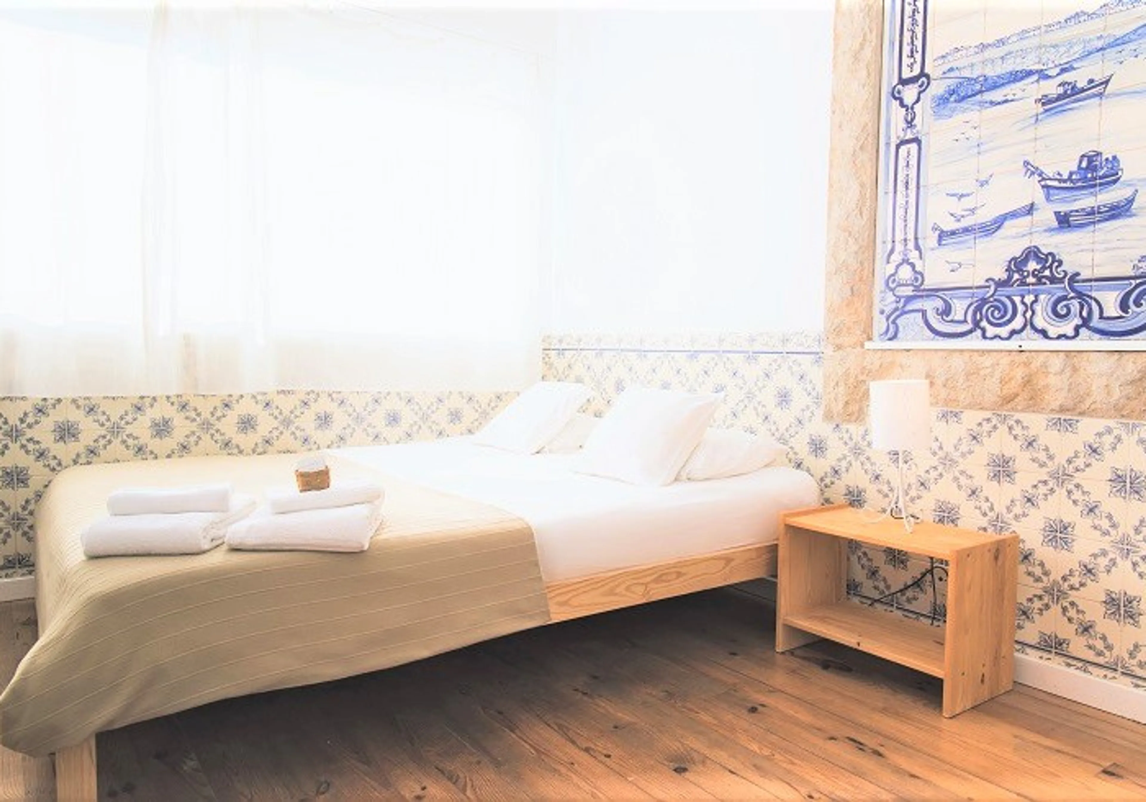 Doppelzimmer mit geteiltem Bad - 1