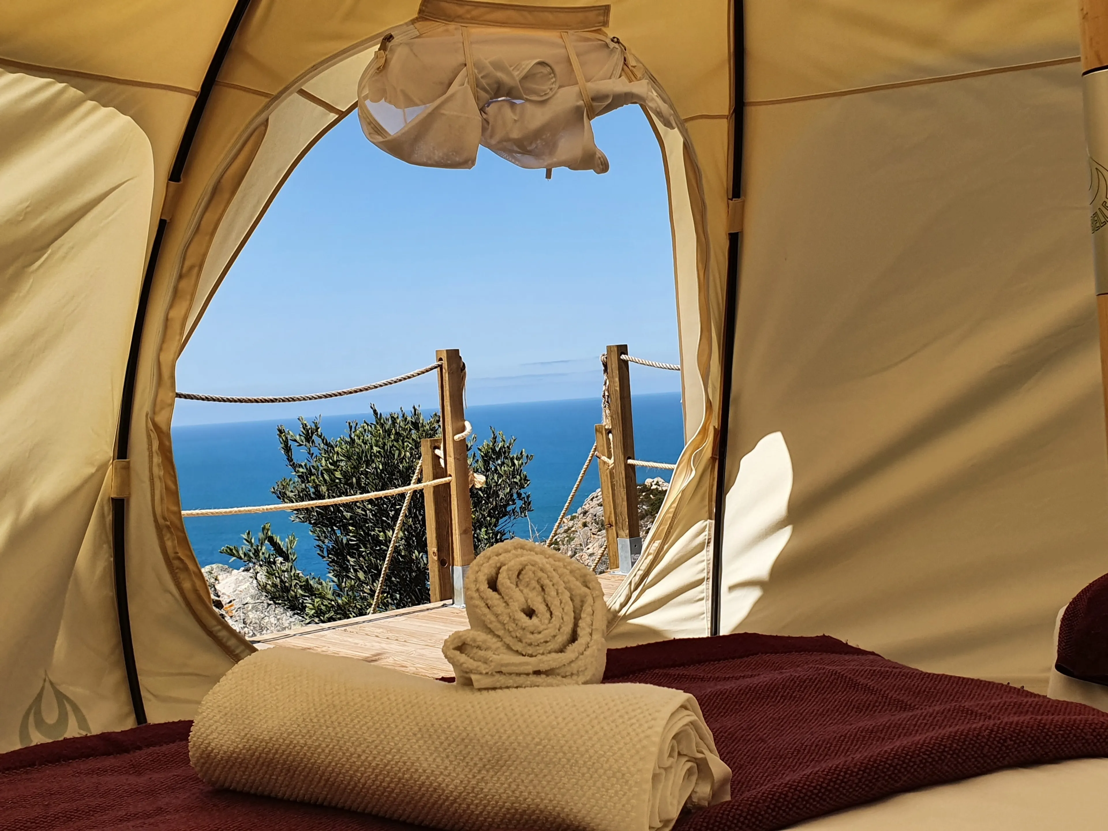 Geteiltes Glamping Zelt - 1