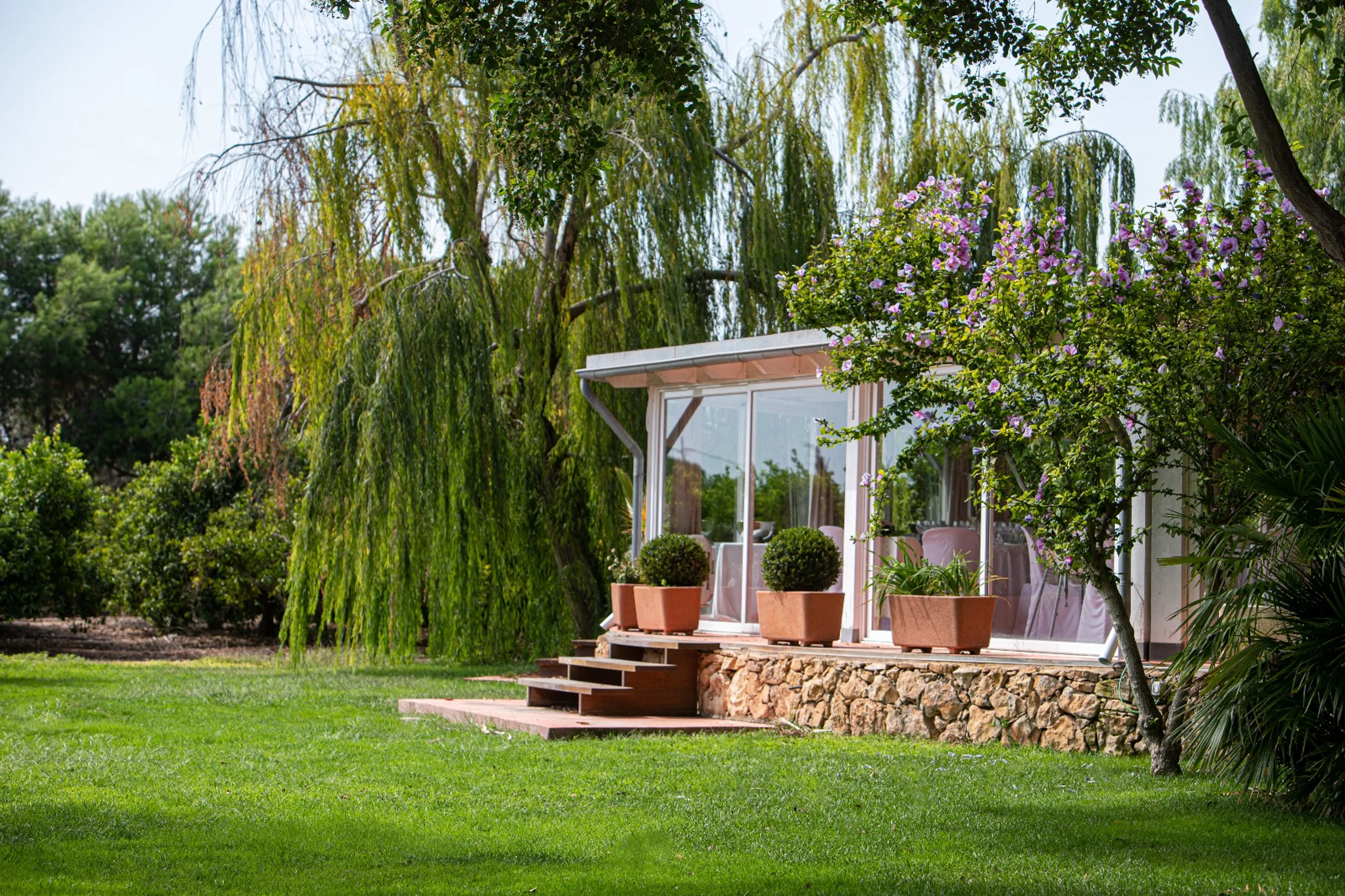 Zimmer mit Terrasse und Whirlpool im Hotel - 9