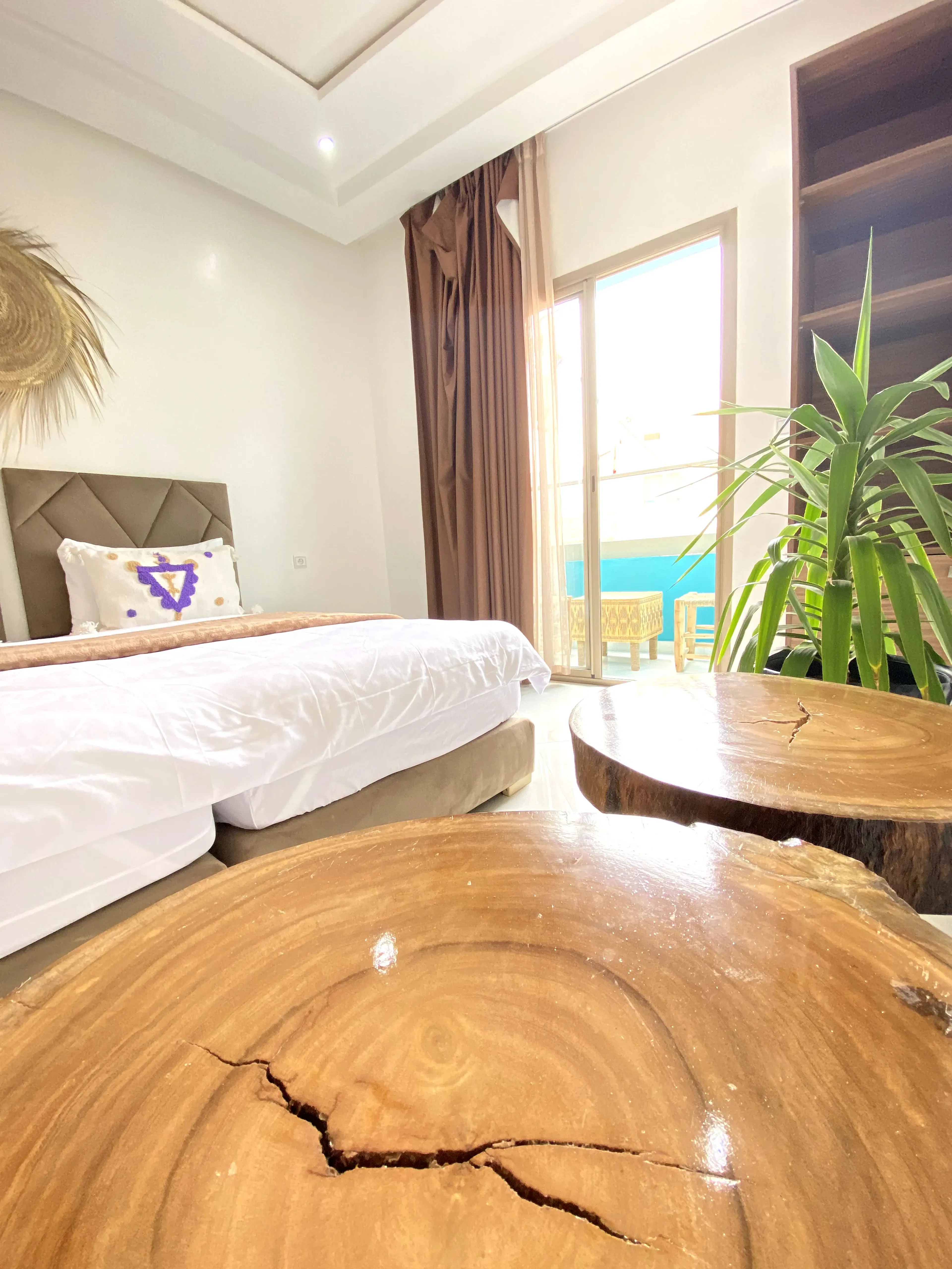 Doppelzimmer mit Balkon Taghazout - 4