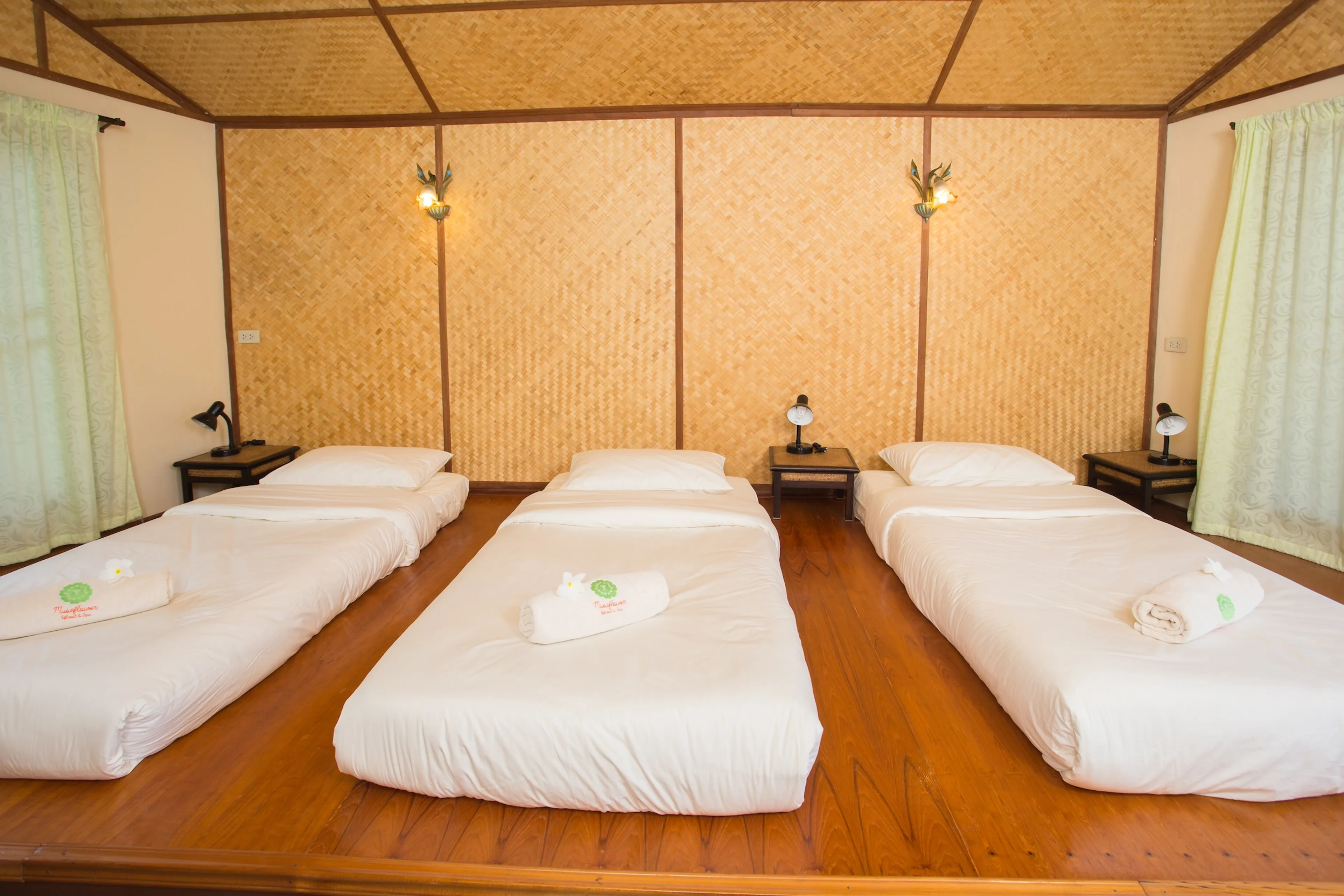 Dreibettzimmer mit 3 Einzelbetten - 2
