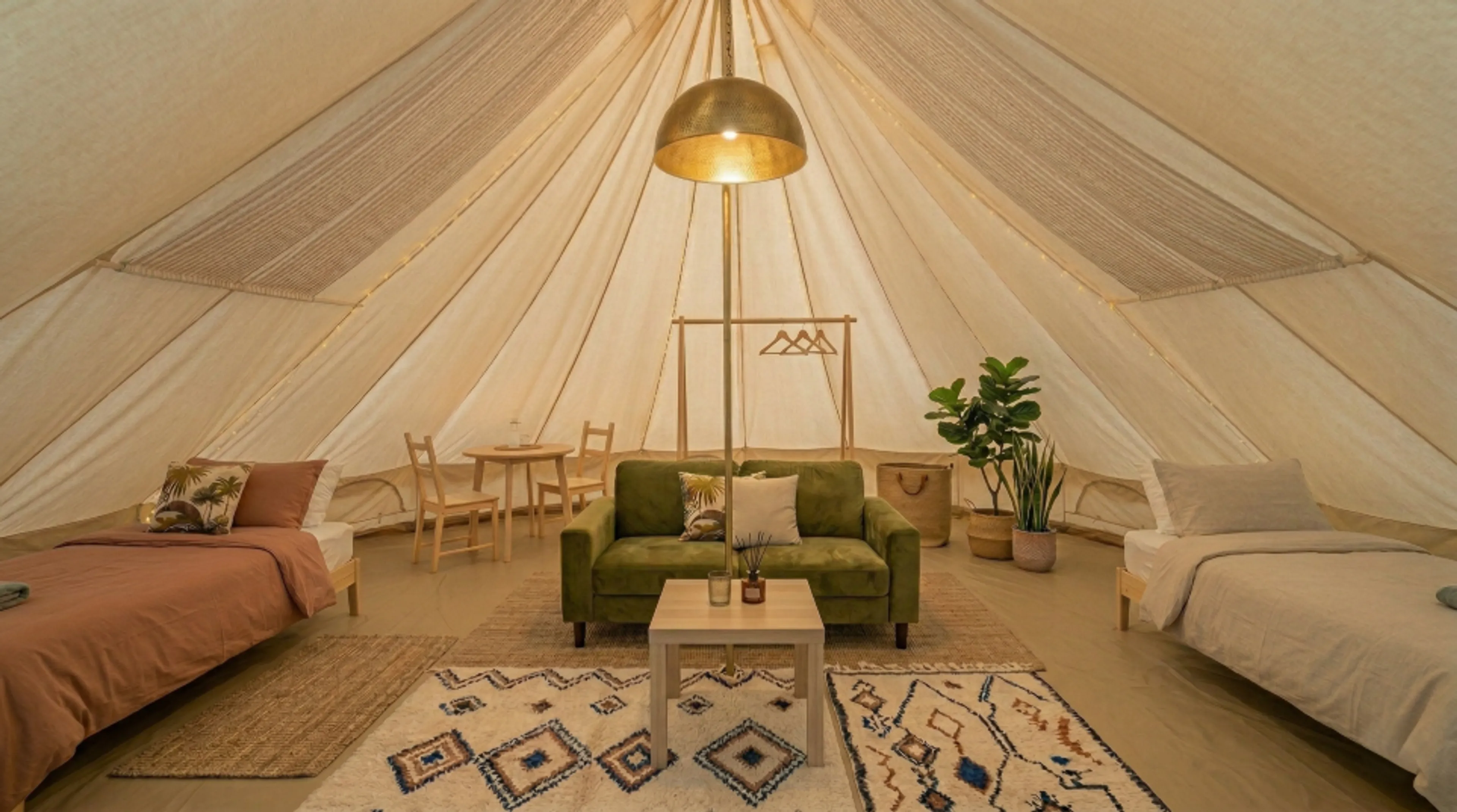 Geteiltes Glampingzelt - 2
