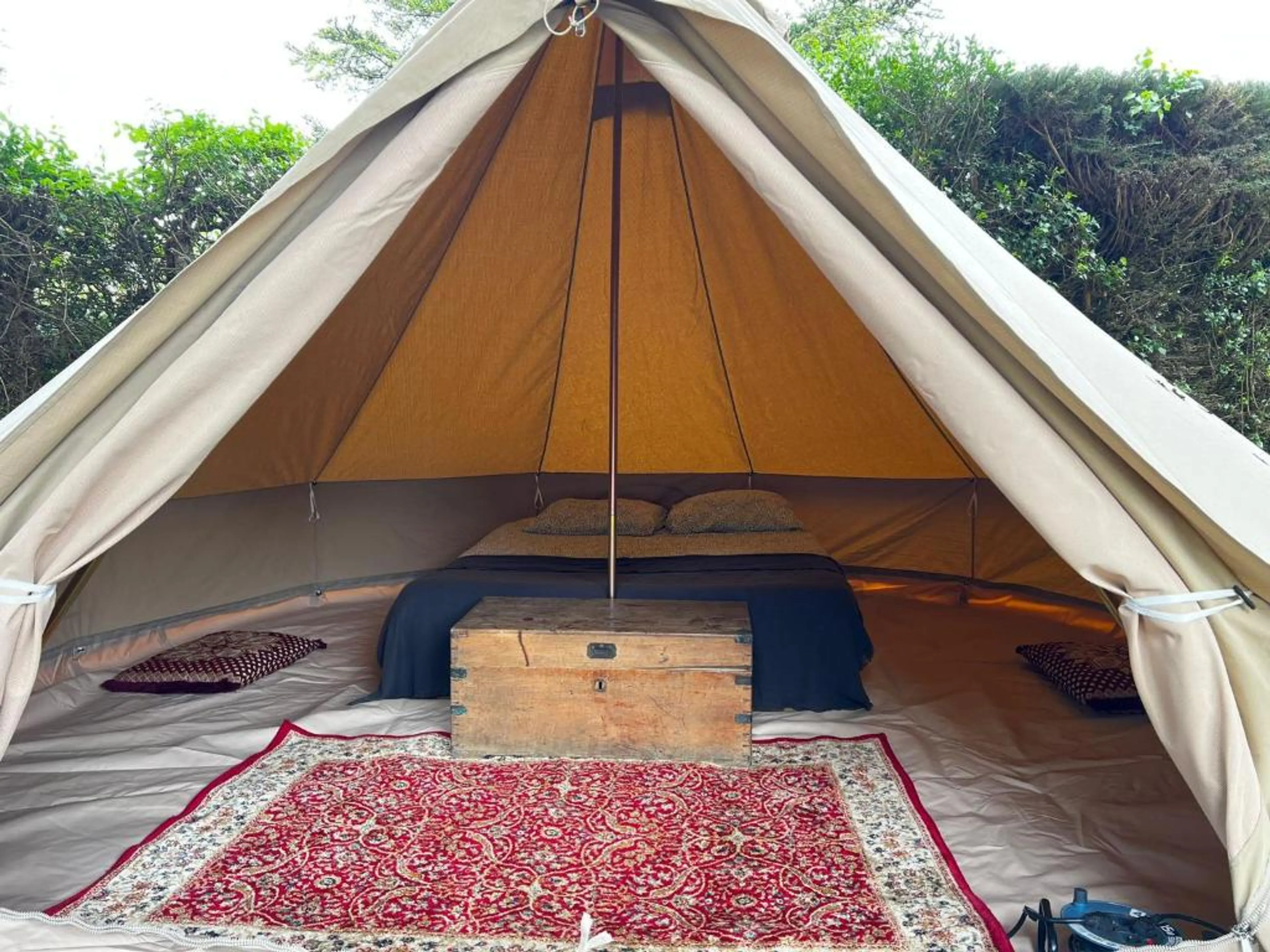 Privates Tipi-Zelt mit Doppelbett - 4