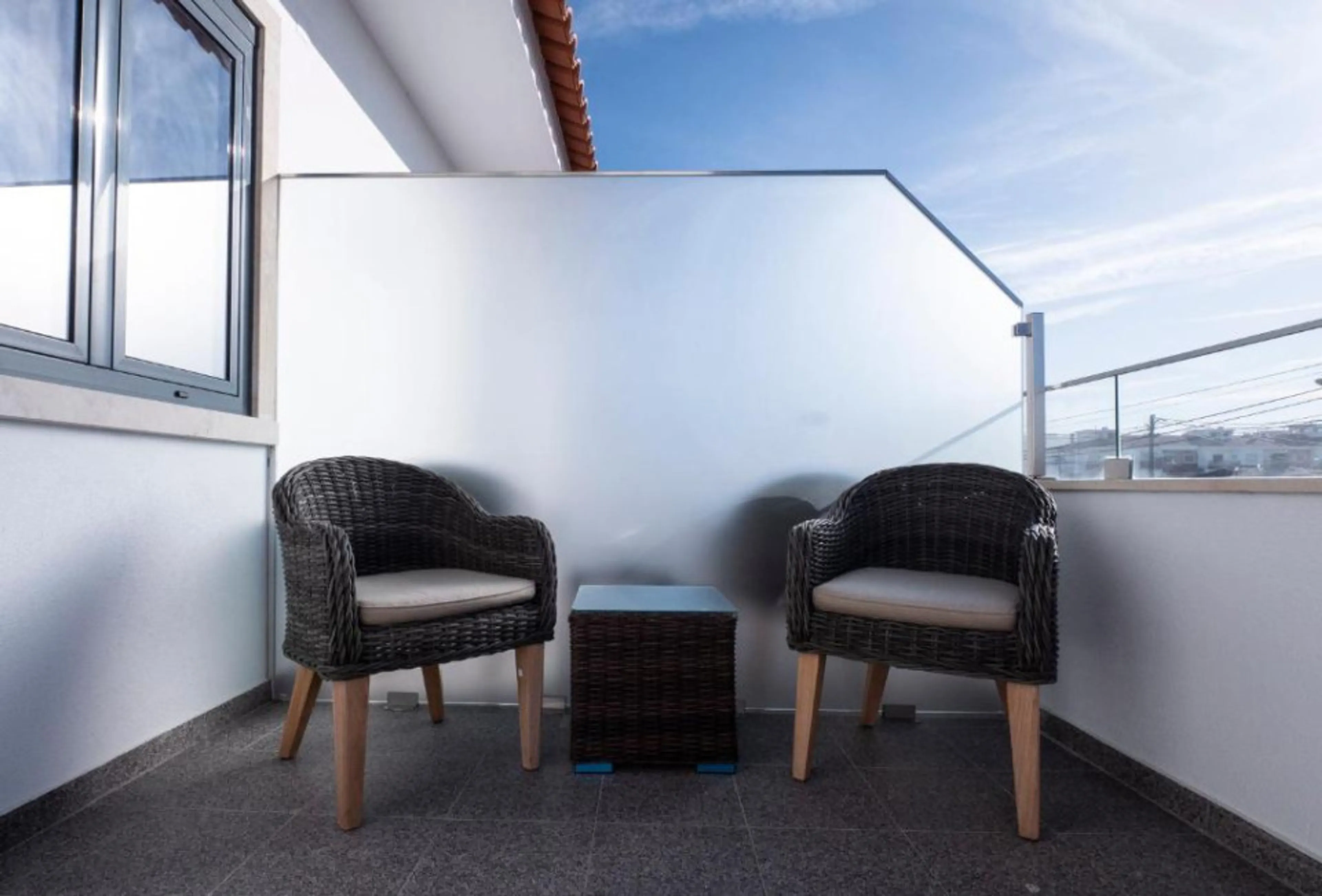 Doppelzimmer mit eigenem Bad und Balkon - 1