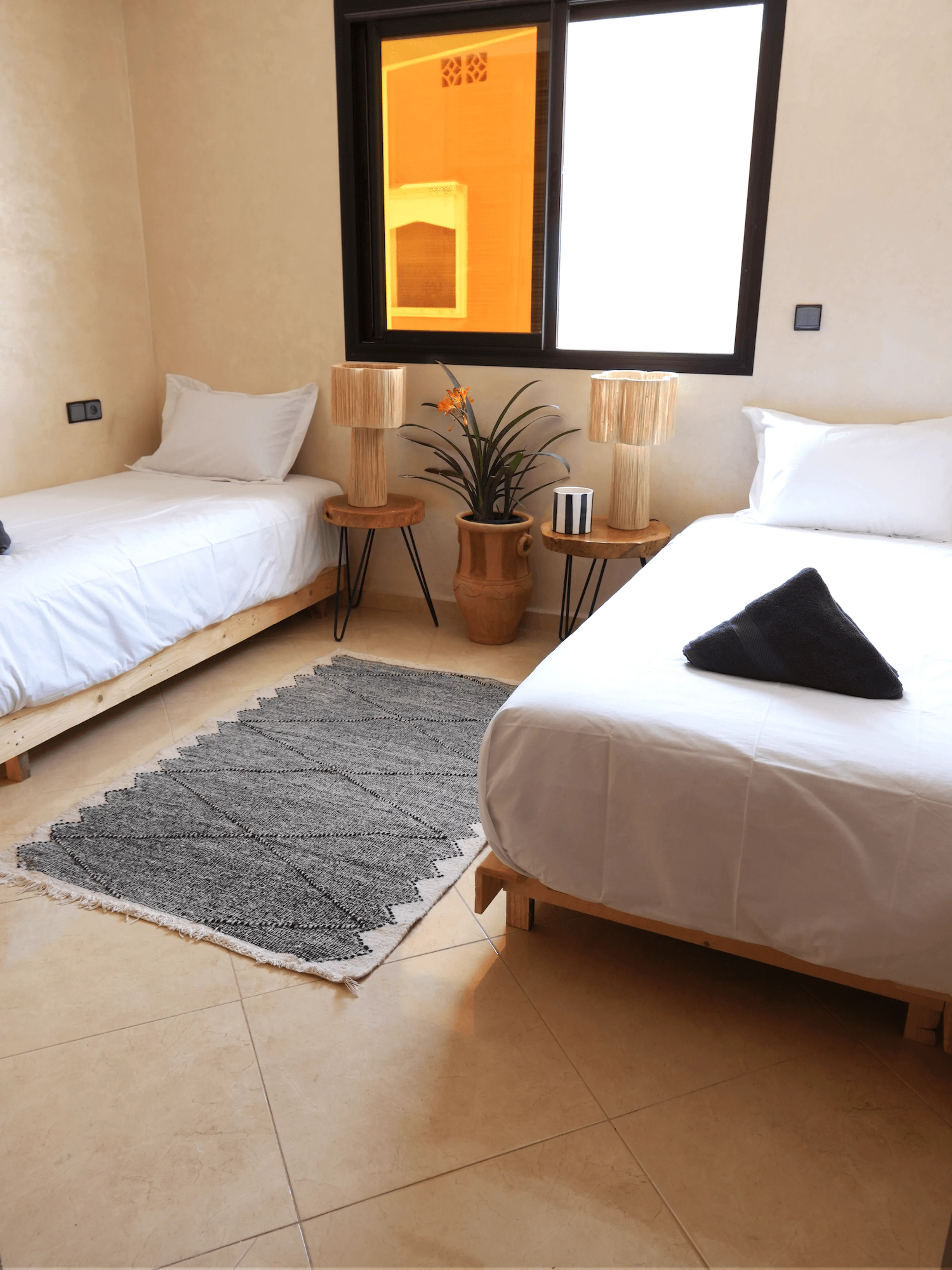 Geteiltes Zweibettzimmer - 1