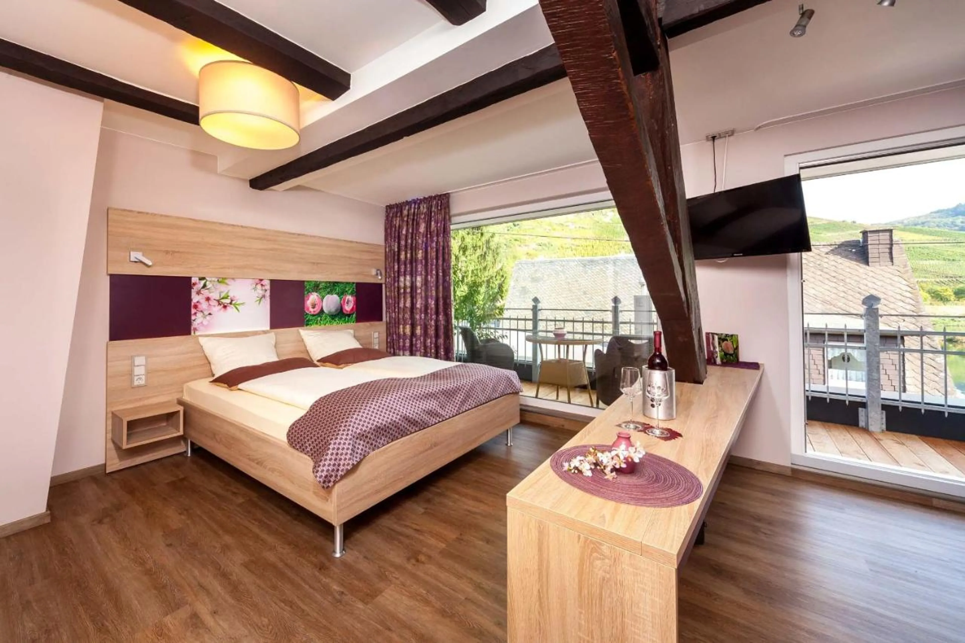 Standard-Zimmer mit Moselblick - 1
