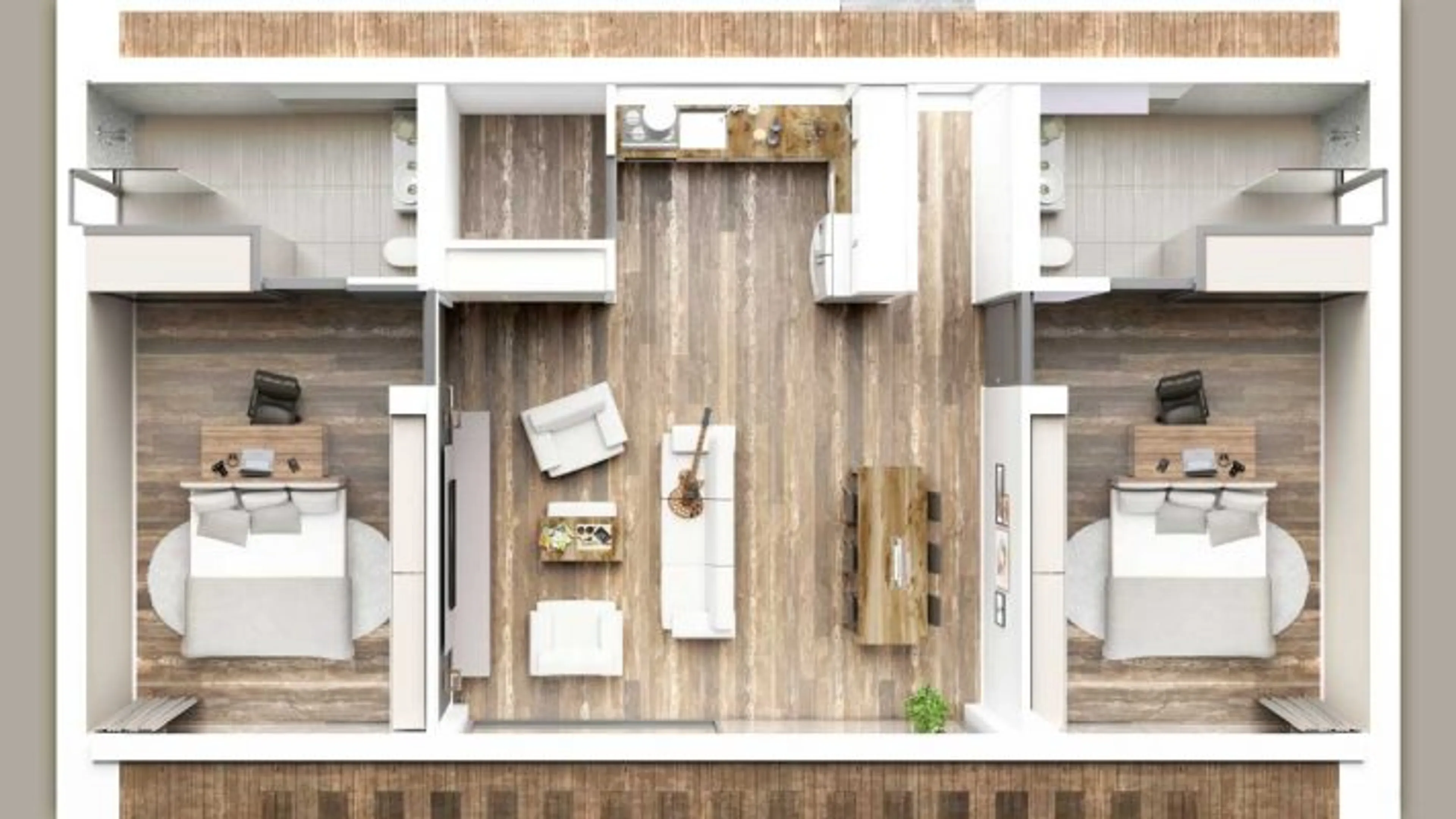 Privates Zimmer mit Meerblick - 2