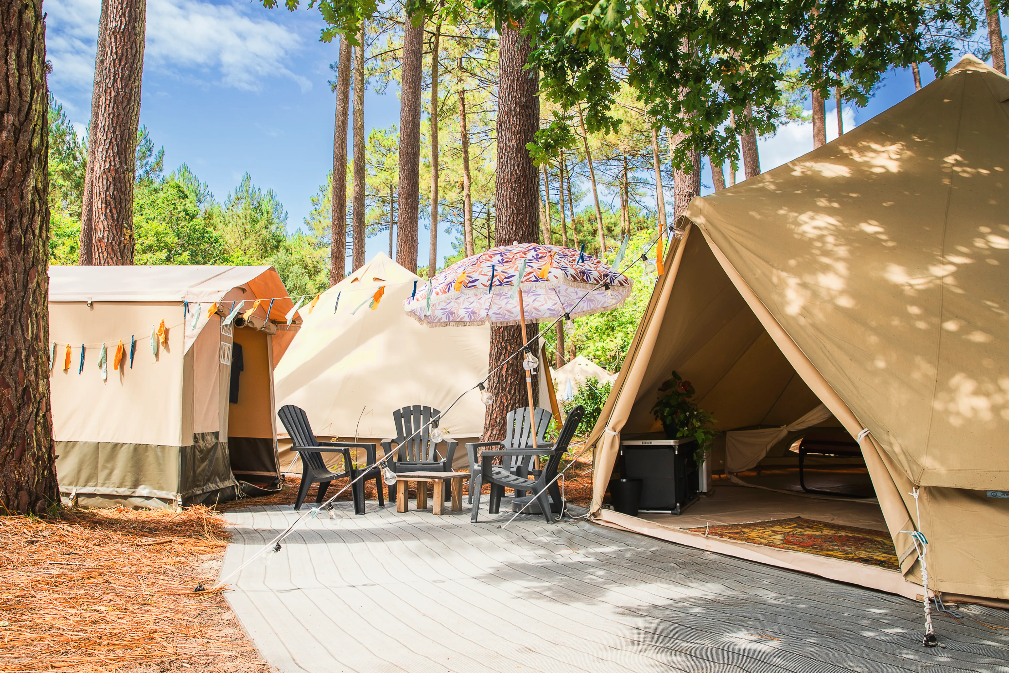 Familien-Tipi + Bungalowzelt - 1