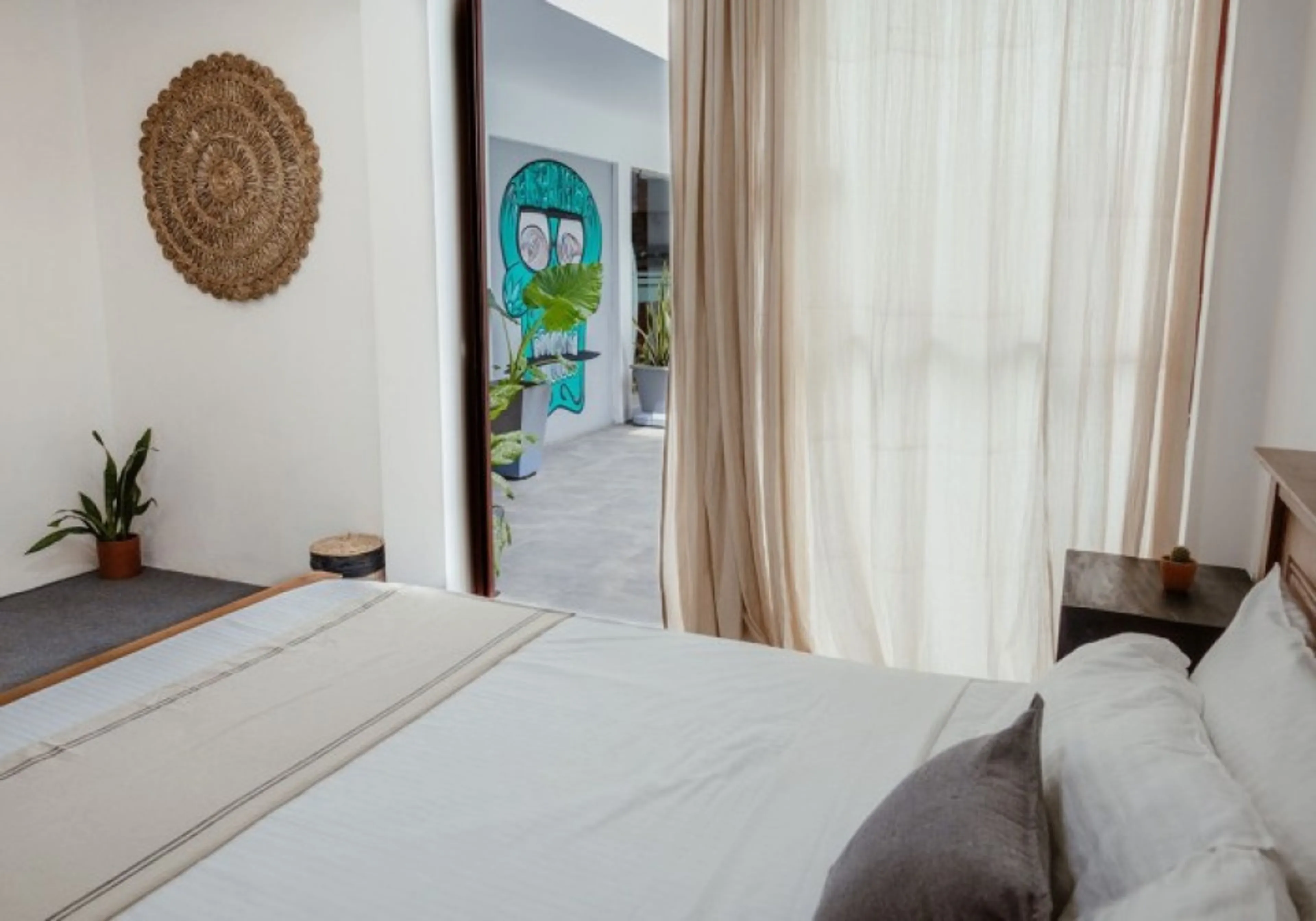 Privates Doppelzimmer am Pool - 1