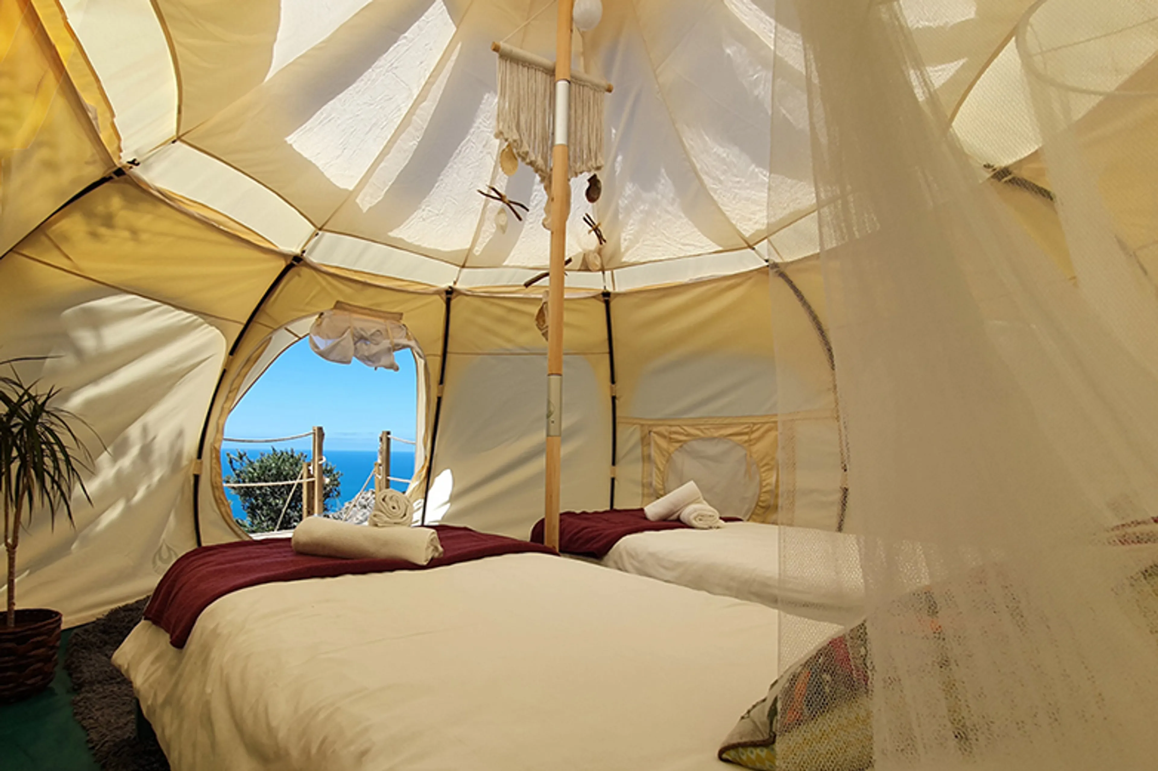 Geteiltes Glamping Zelt - 2