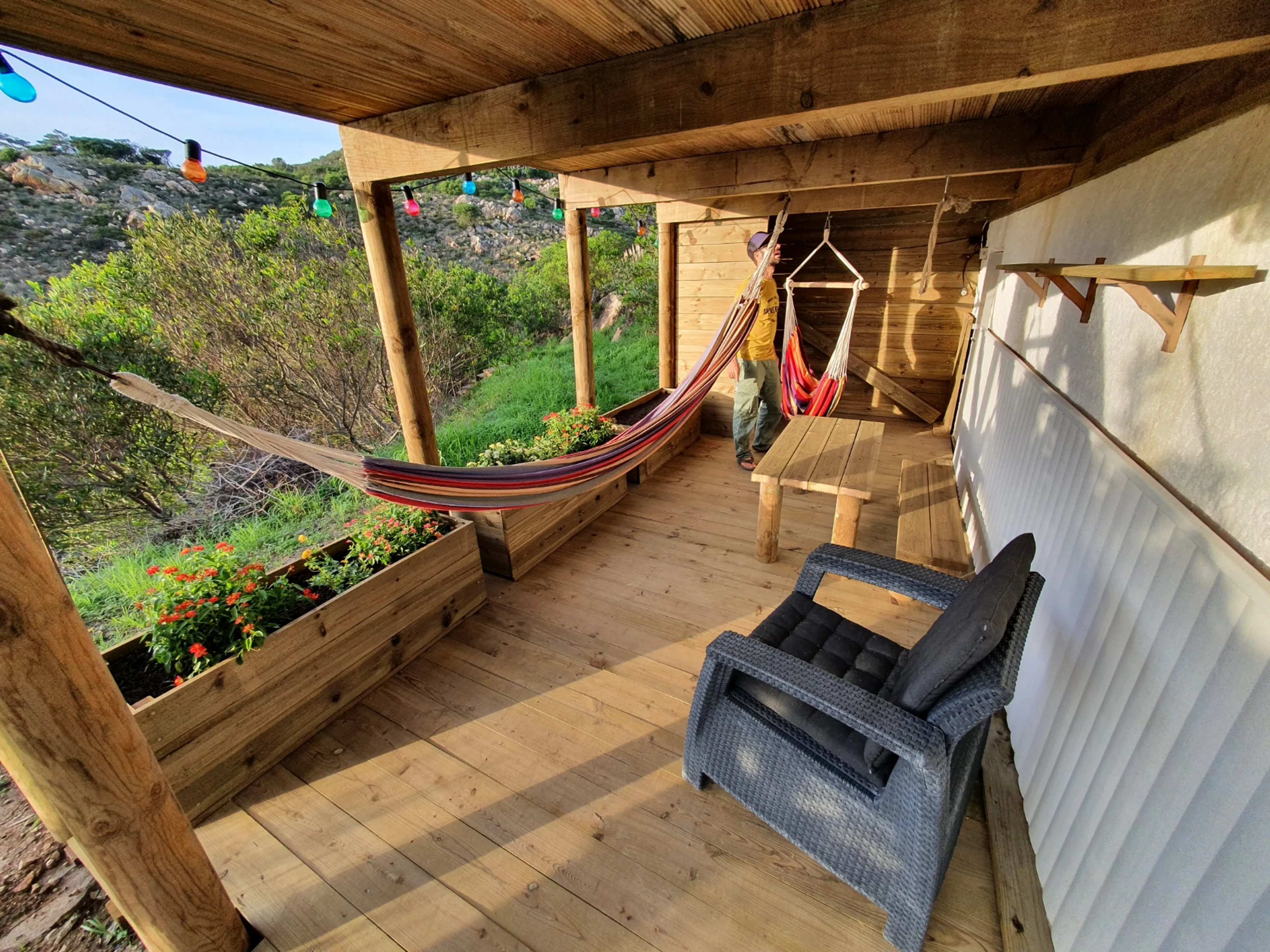 Geteiltes Glamping Zelt - 4