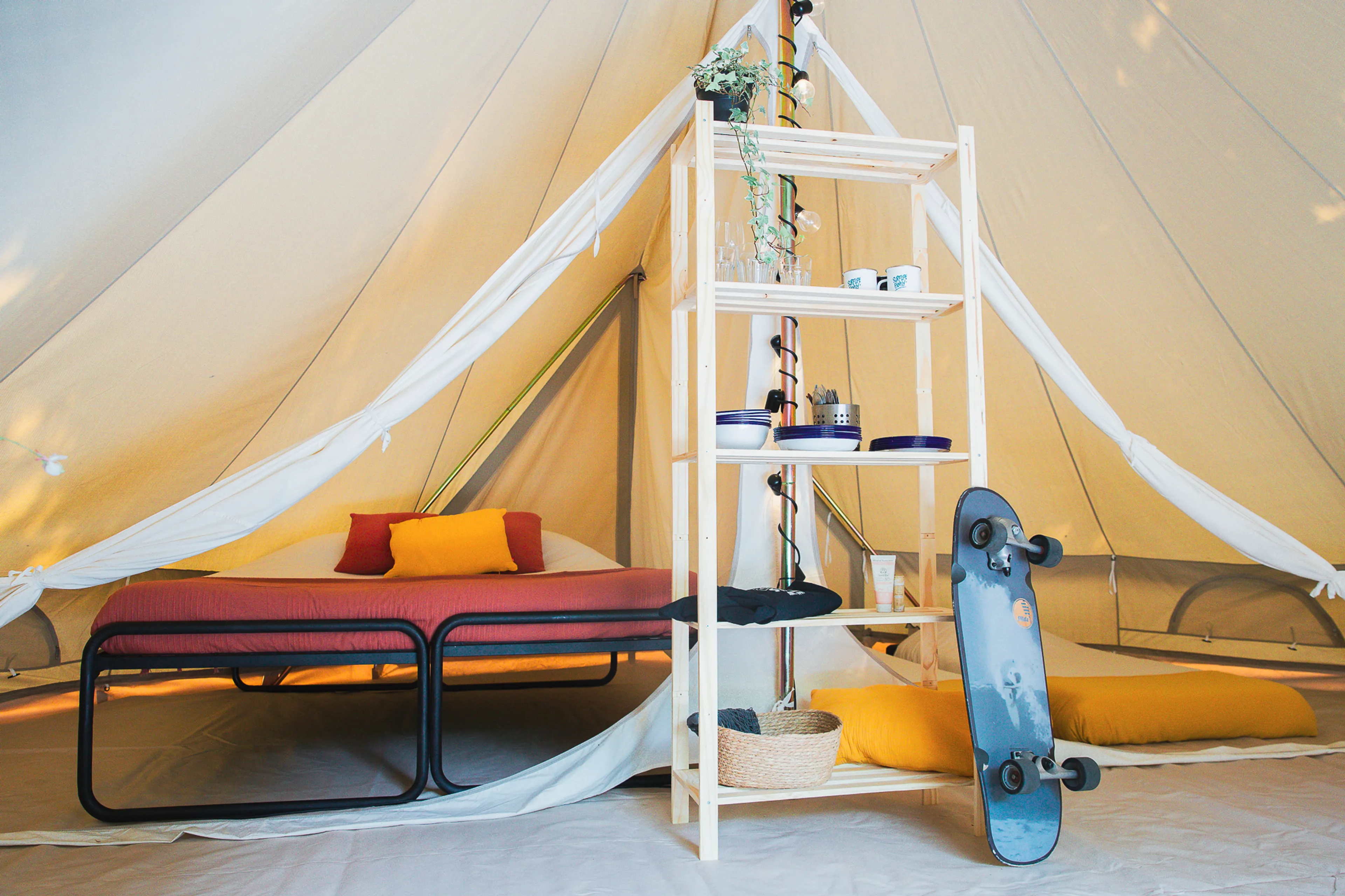 Familien-Tipi + Bungalowzelt - 5