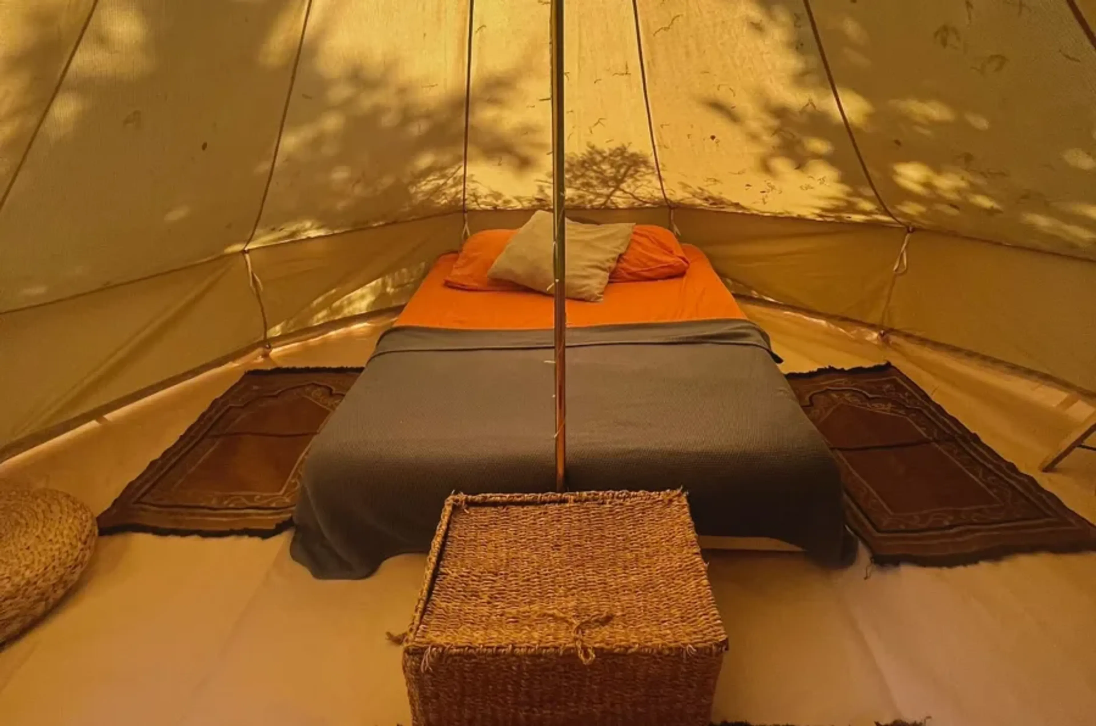 Privates Tipi-Zelt mit Doppelbett - 3