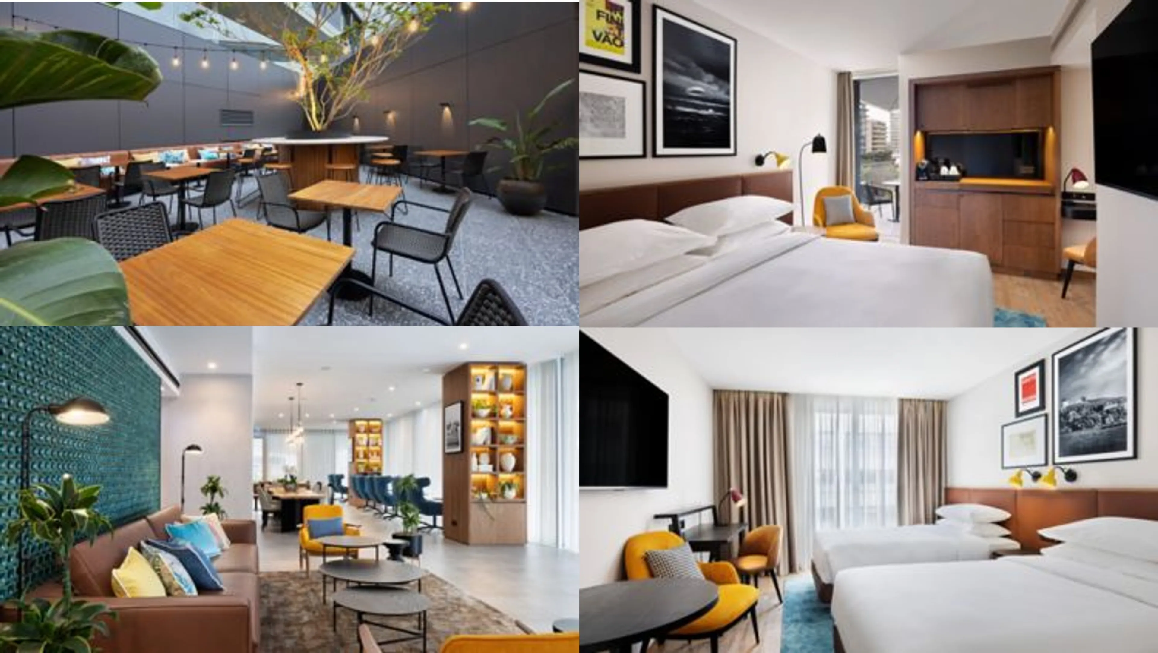 Ein Privatzimmer für zwei Personen im Four Points by Sheraton - 1