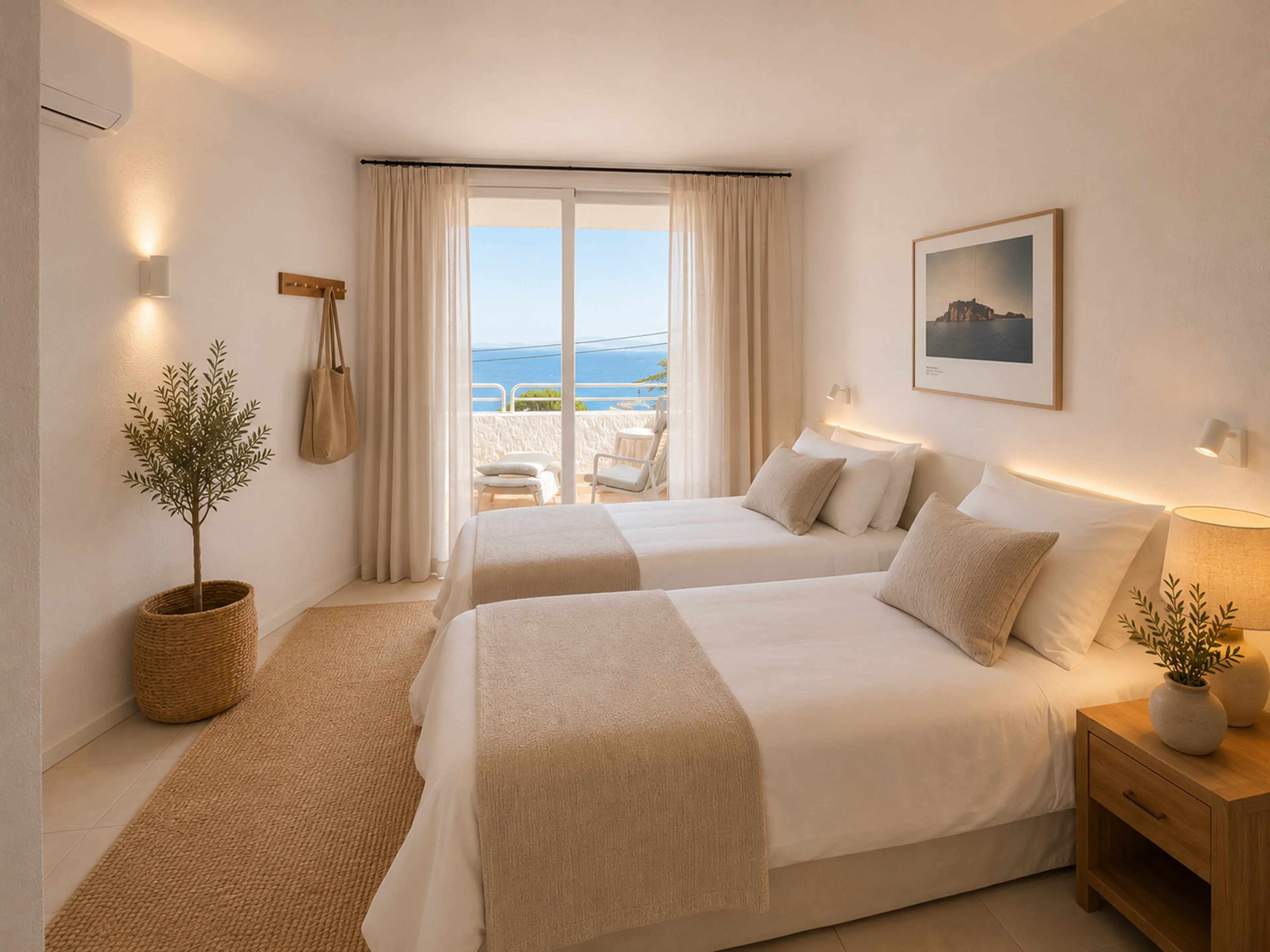 Zimmer mit Meerblick, für zwei Personen - 1