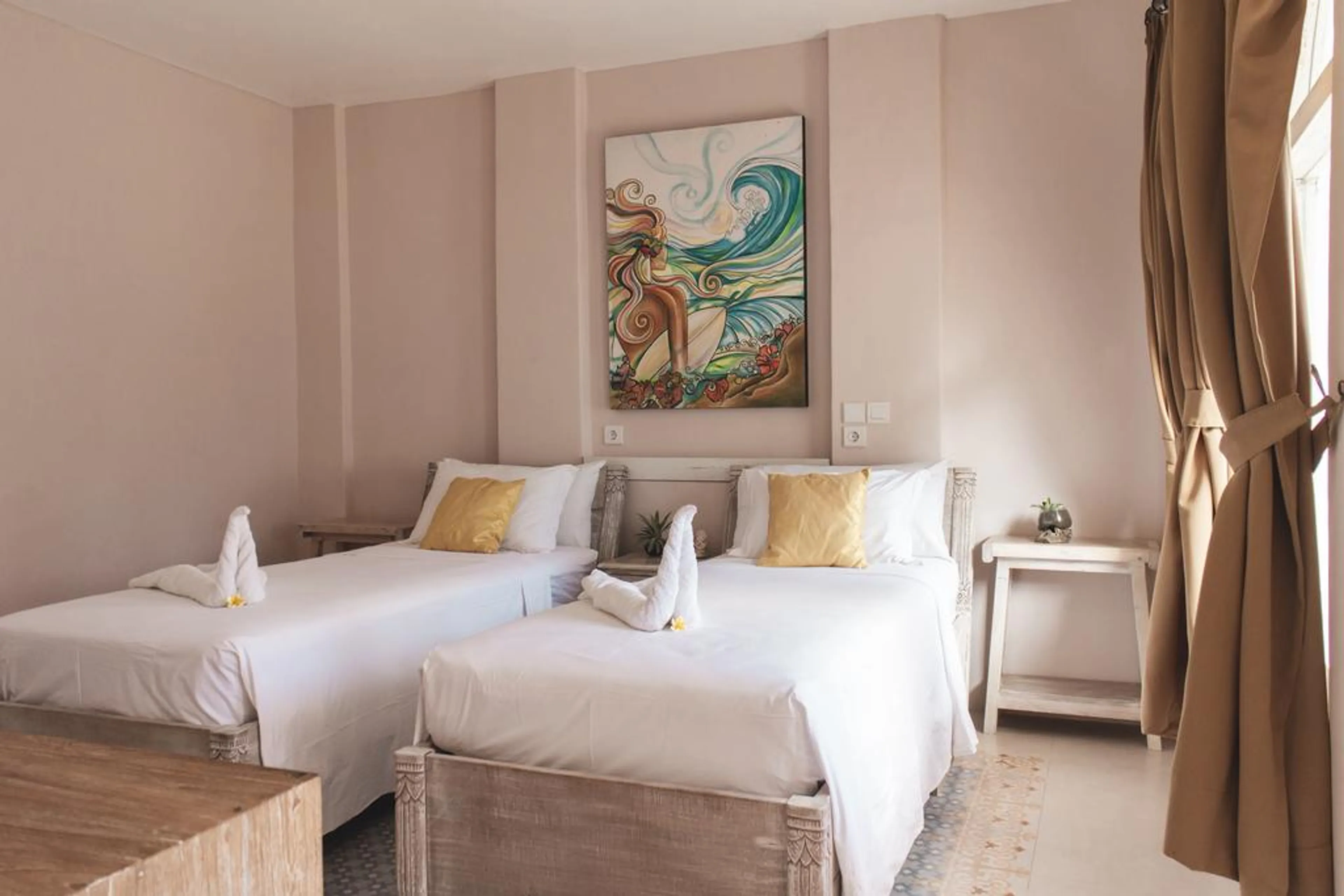 2-Bettzimmer im Boutique-Hotel - 1