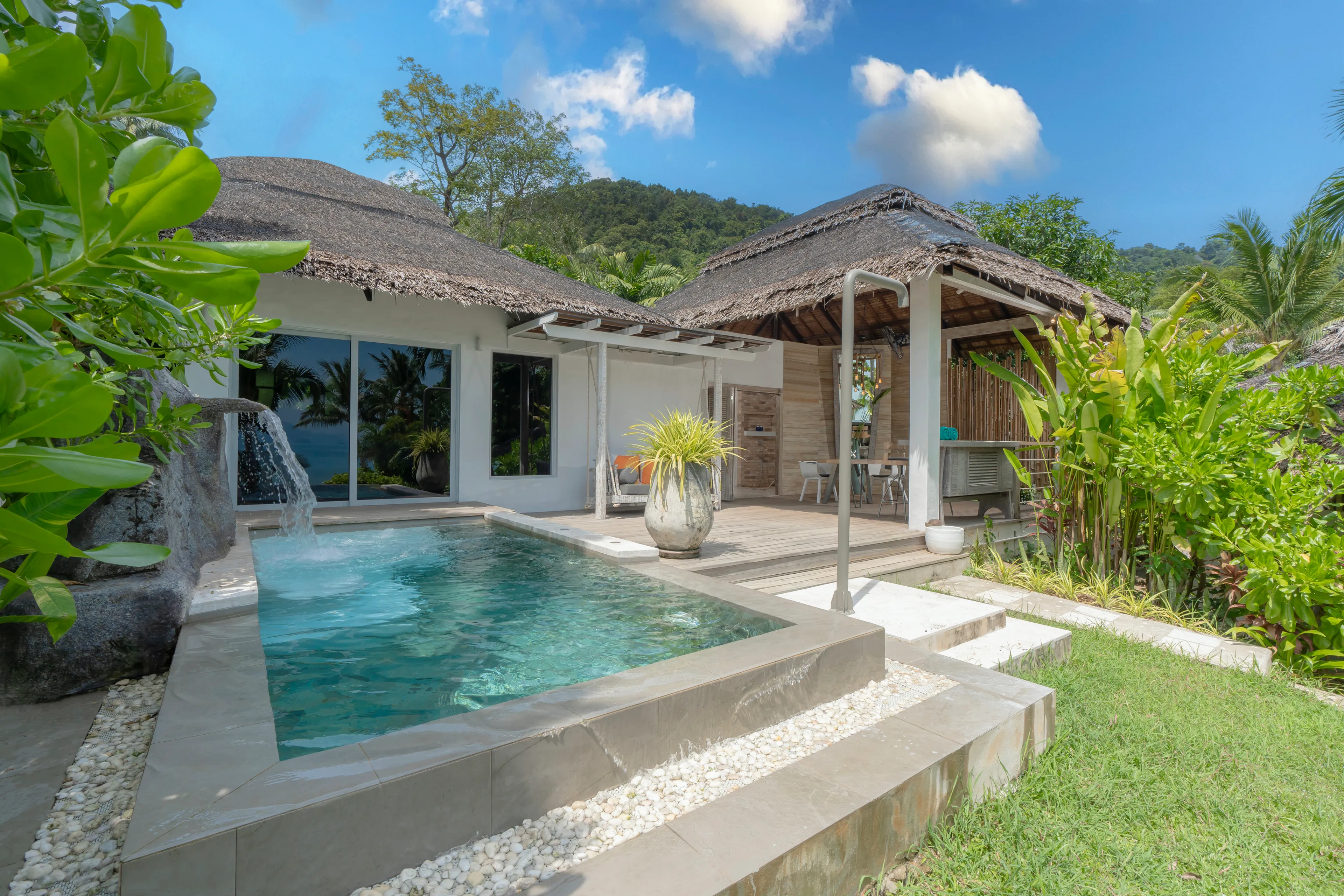 Pool Villa mit Meerblick und Infinity-Pool - 1