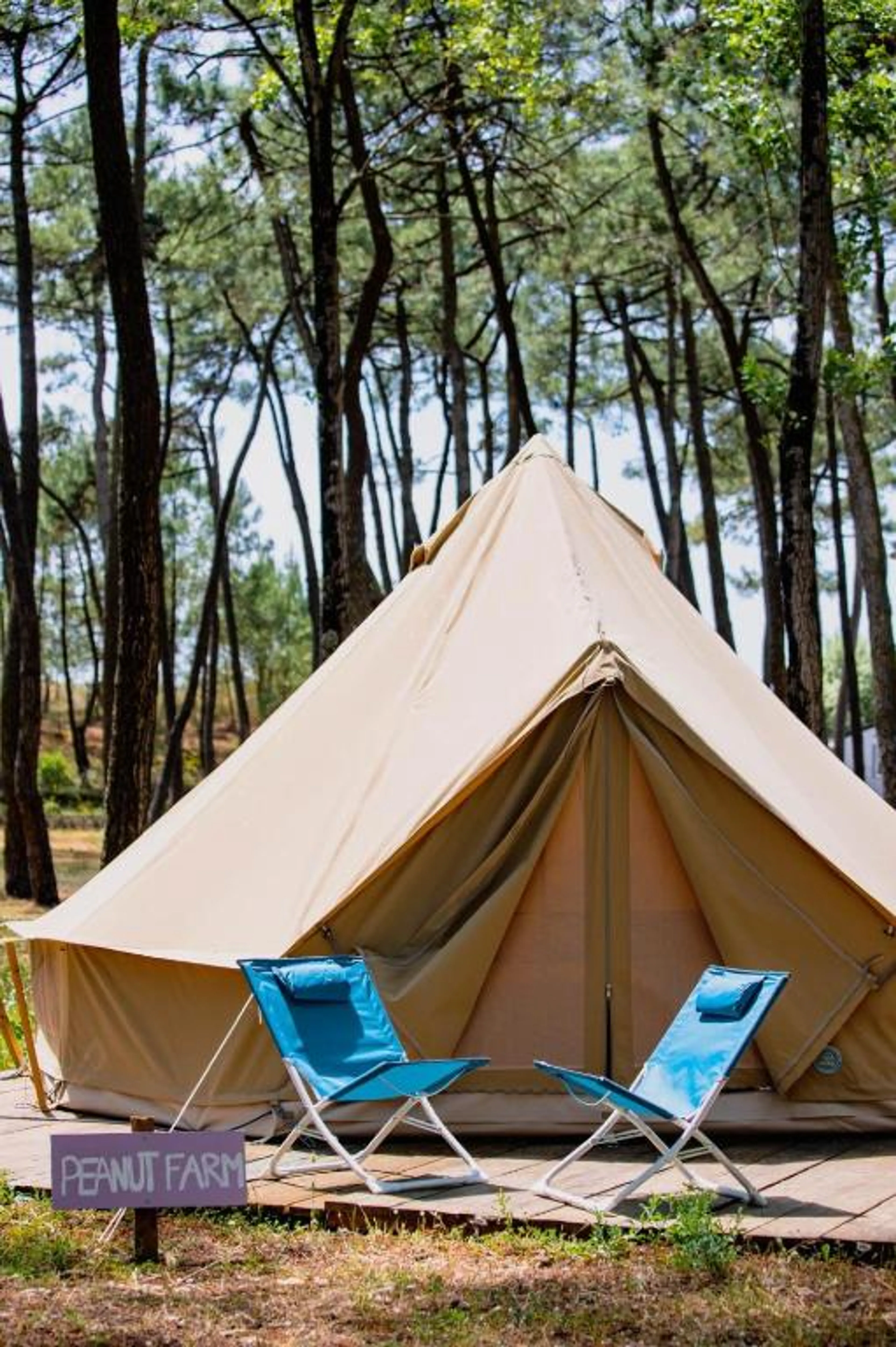 Privates Tipi-Zelt mit Doppelbett - 3