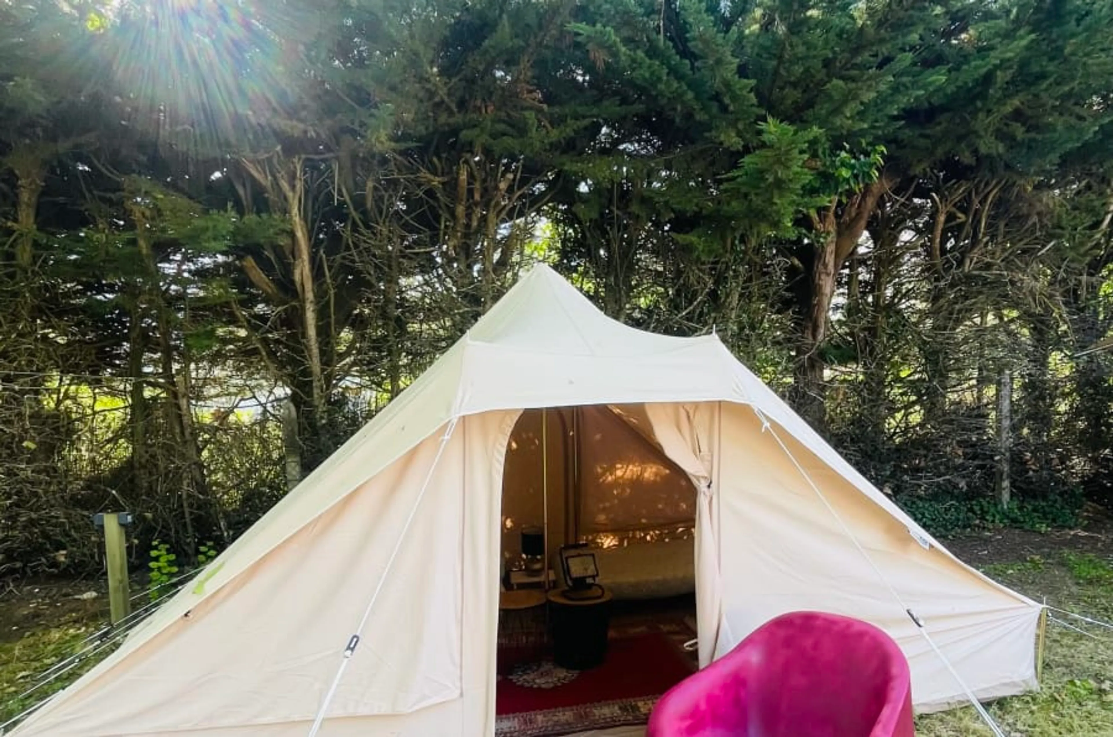 Geteiltes Tipi-Zelt - 2