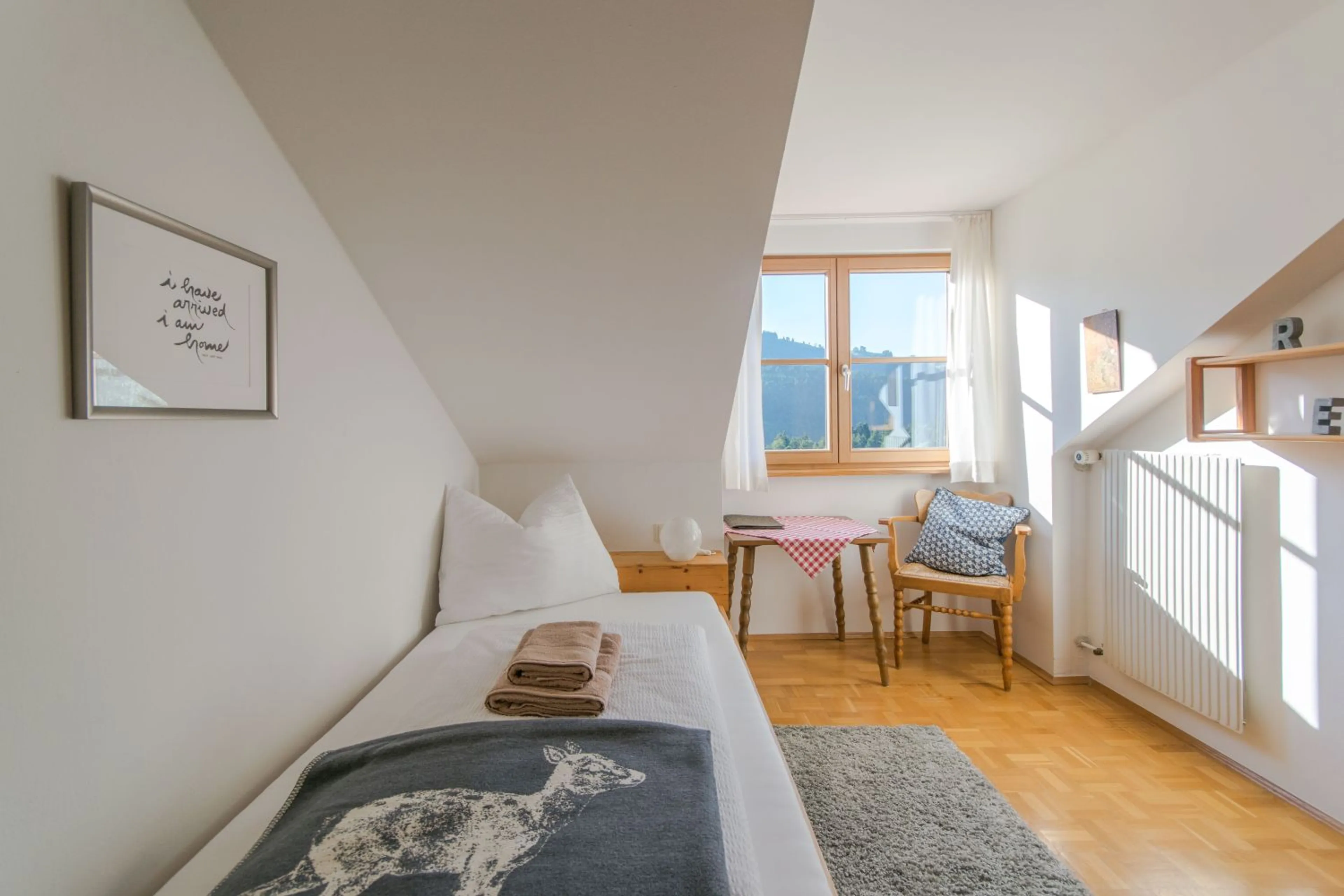 Einzelzimmer mit geteiltem Bad, neu renoviert - 1