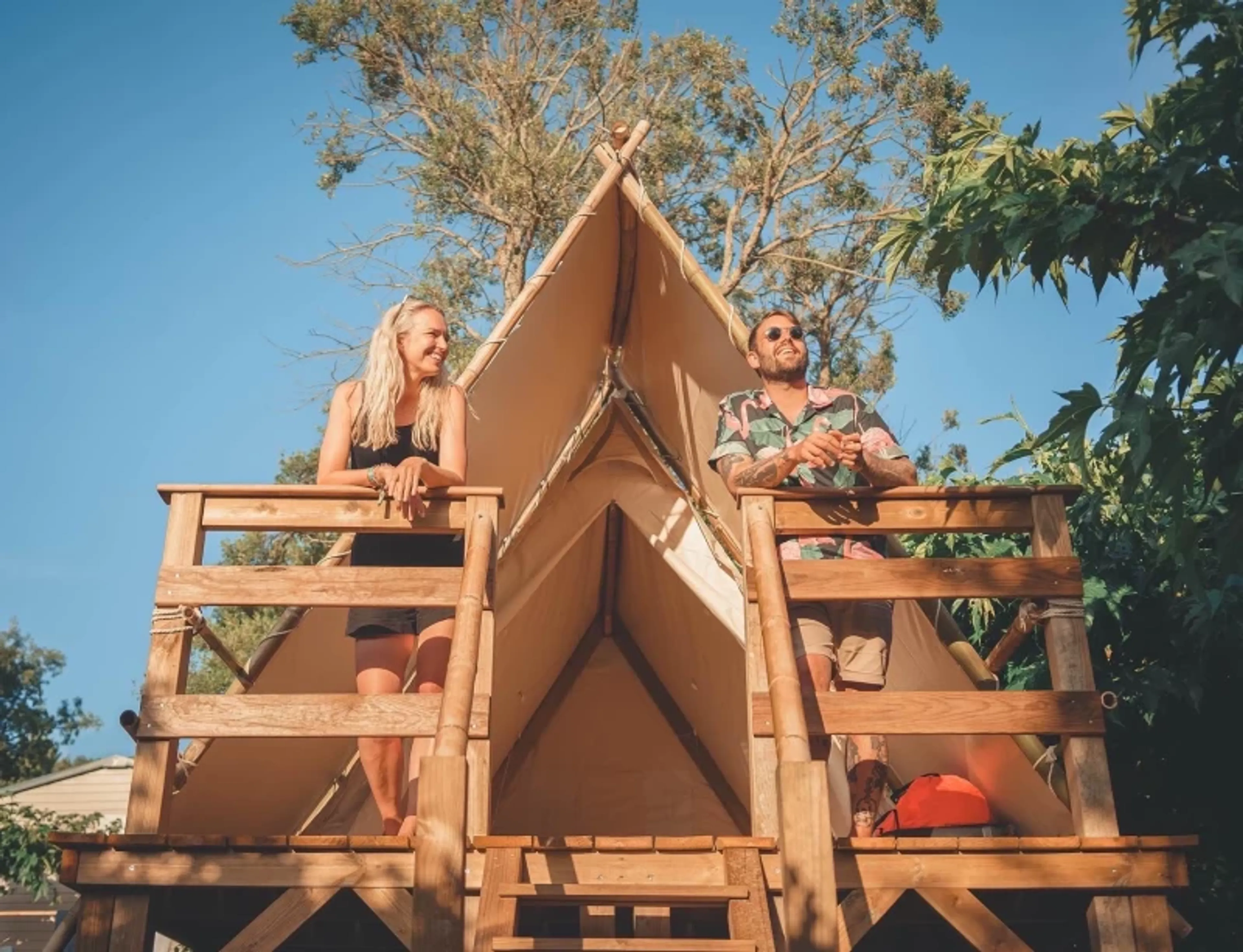 Geteiltes Deluxe Tipi - 6