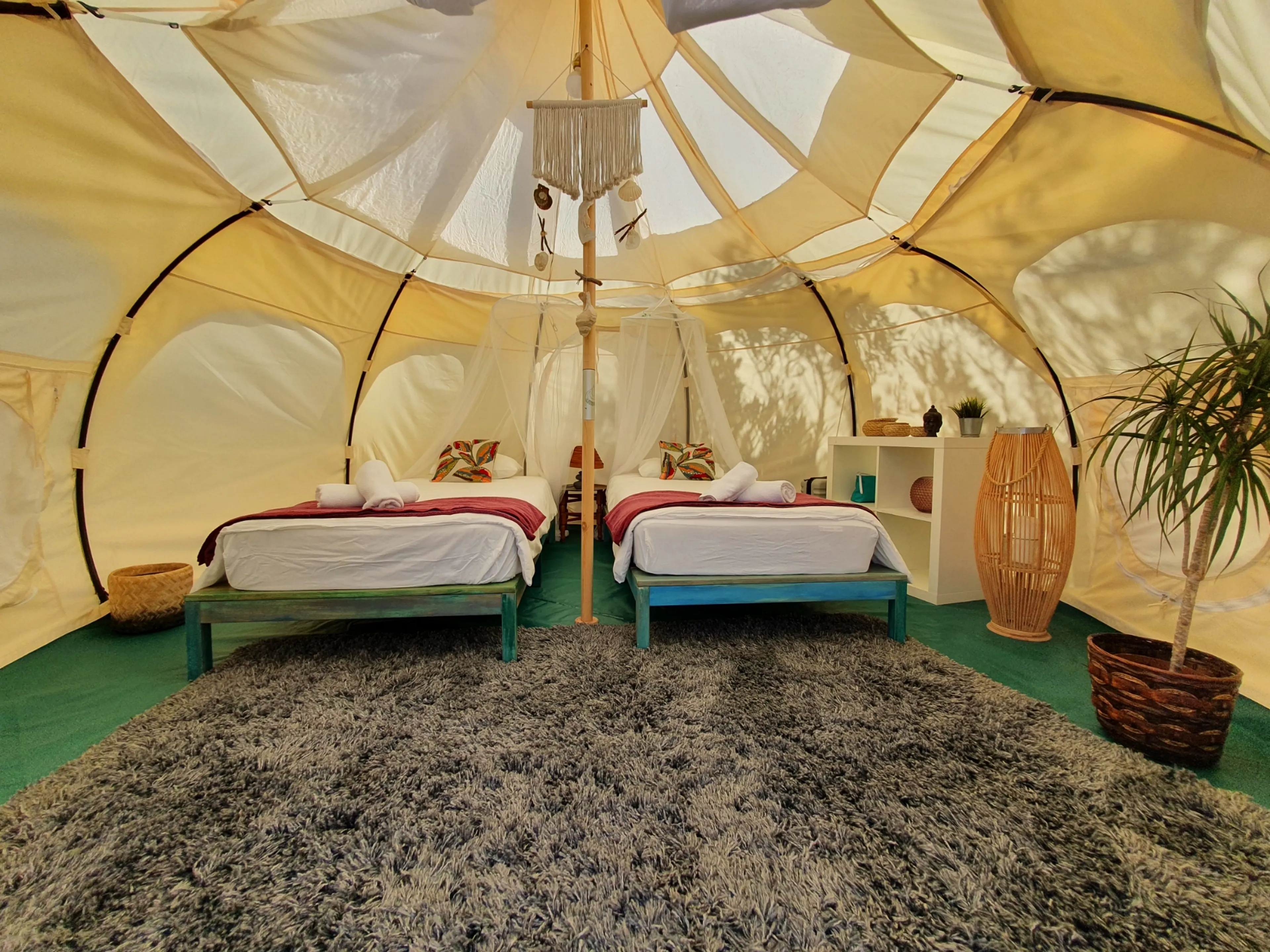 Geteiltes Glamping Zelt - 3