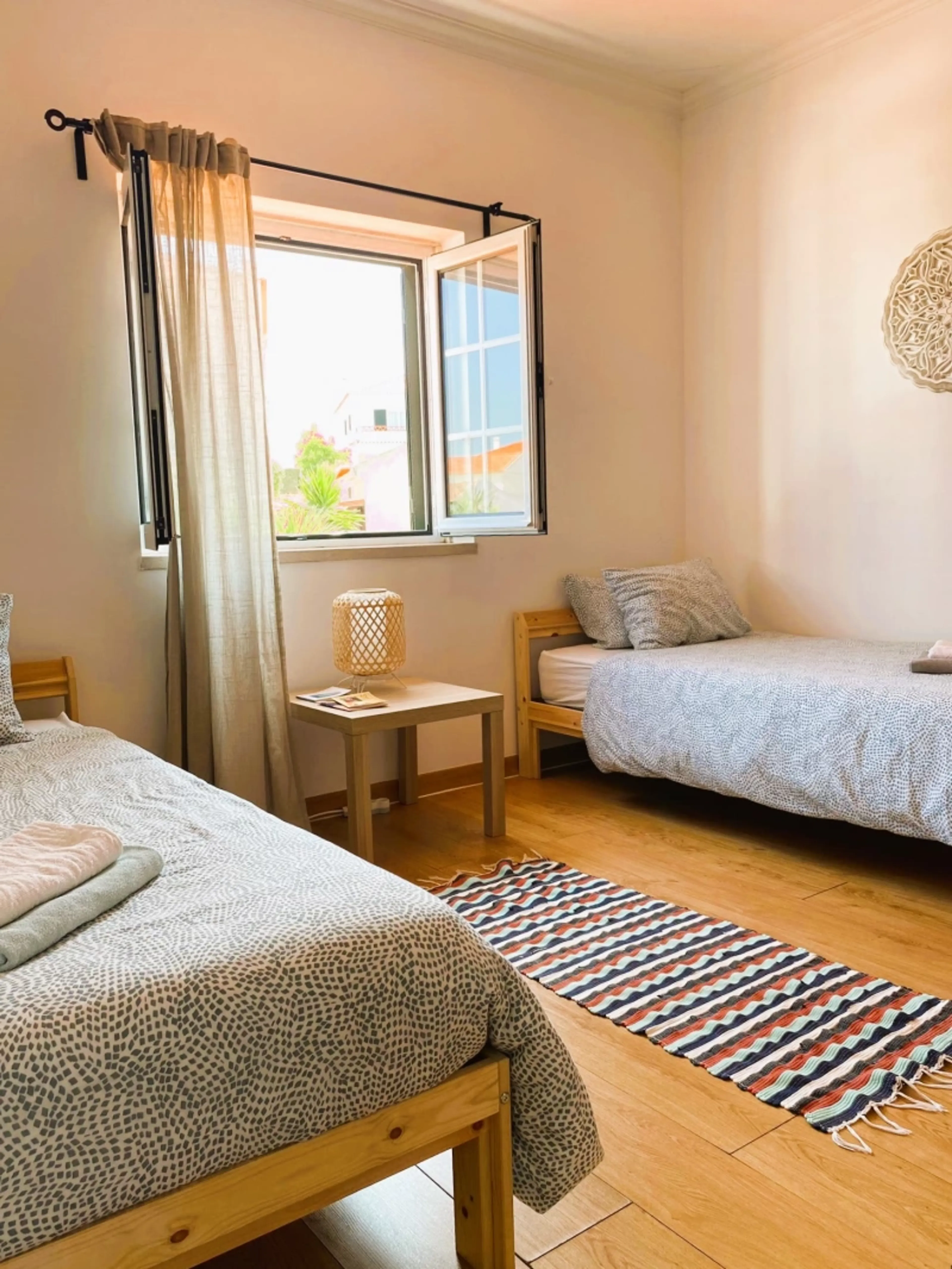 Privates Doppelzimmer mit Gartenblick - 1