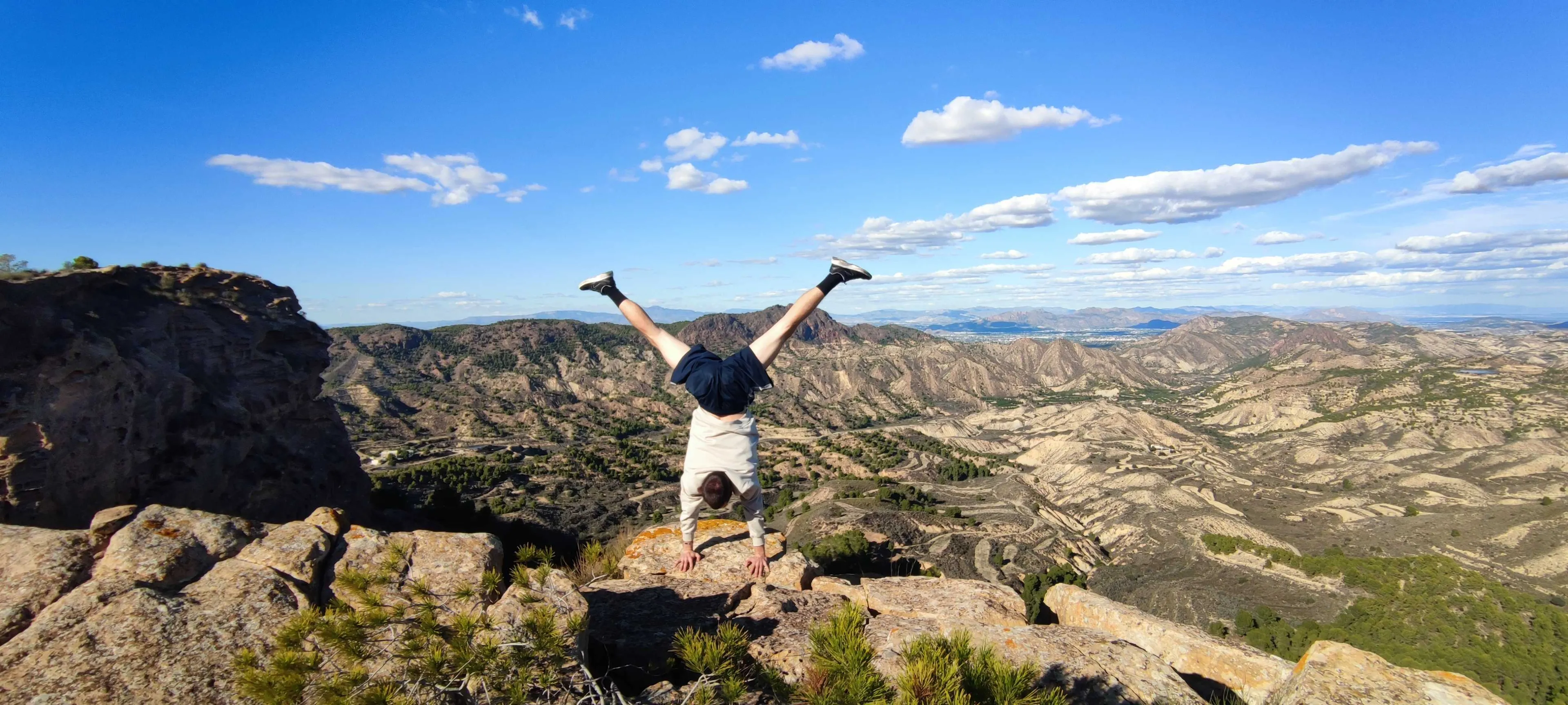 jump in mountain